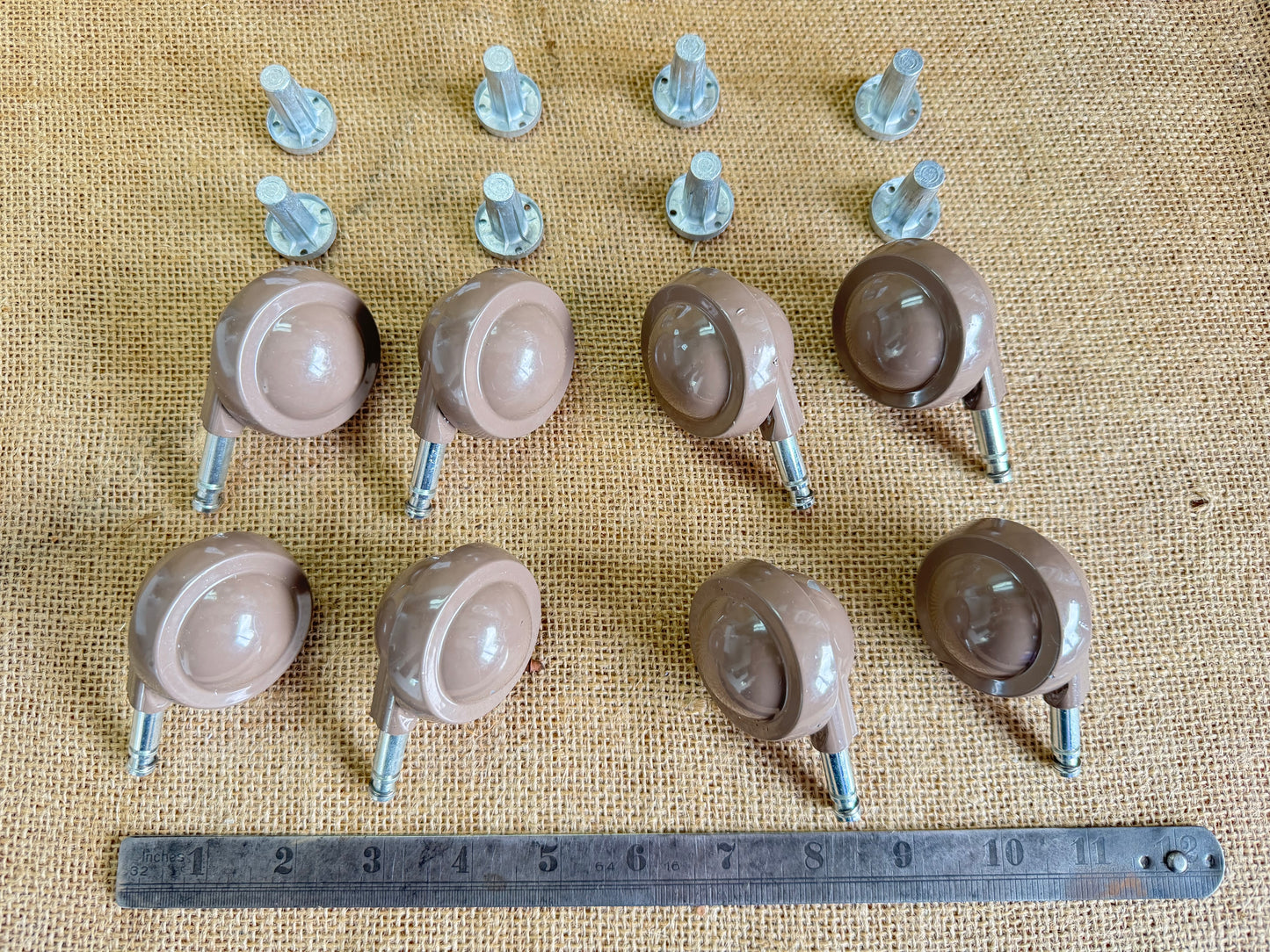 8 x Kenrick Shepherd 50mm Ball Castors
