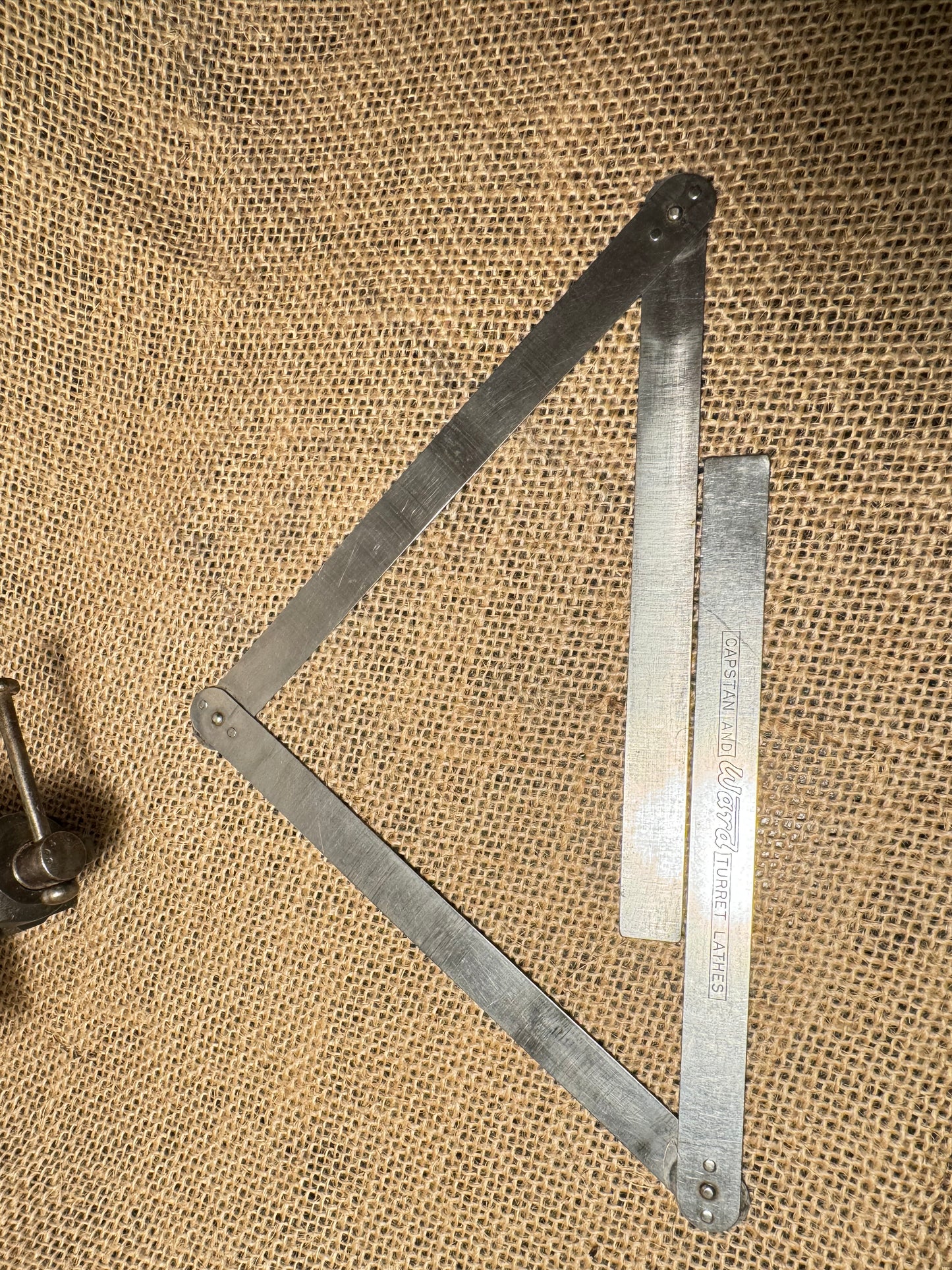 J Rabone No 277r Rustless 2ft Folding Rule - Capstan & Ward Turret Lathes