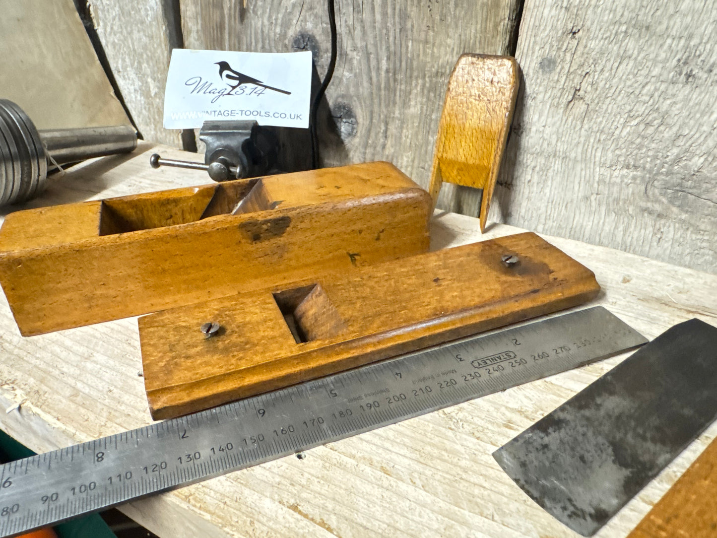7 1/4" Patternmakers Beech Rounding Plane