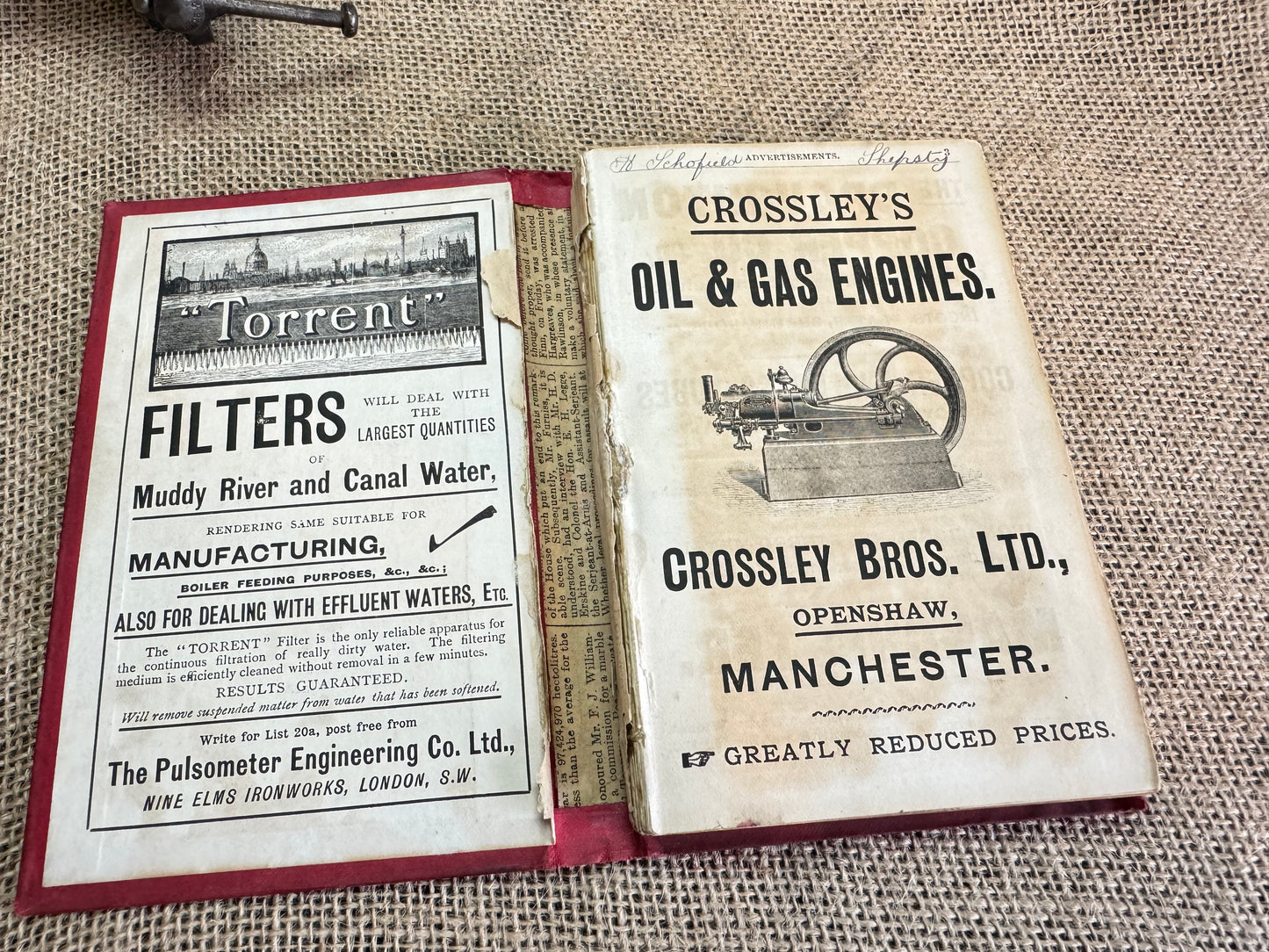 1894 Mechanical World Pocket Diary and Yearbook
