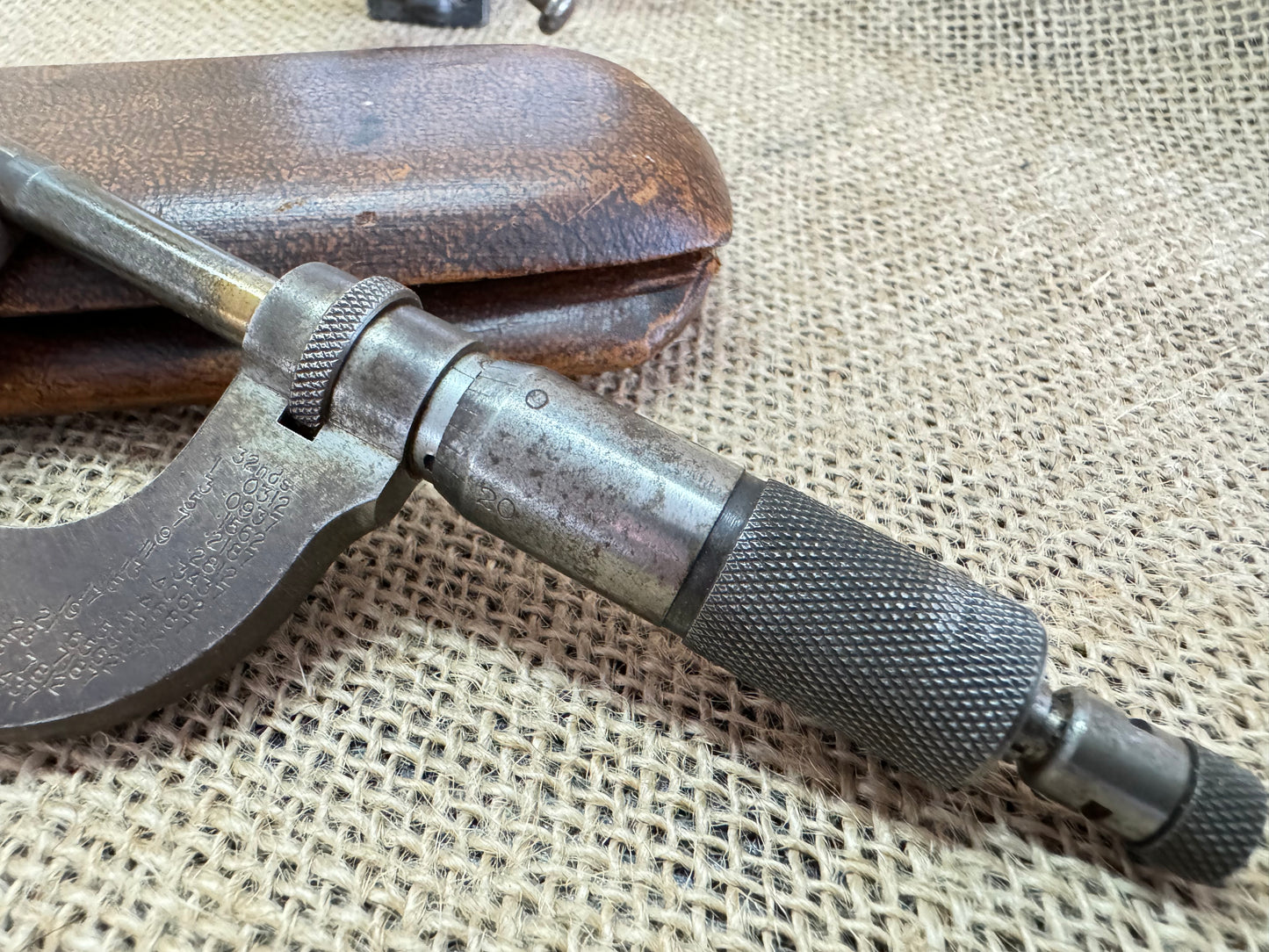 Moore & Wright No 961 Micrometer with original case.
