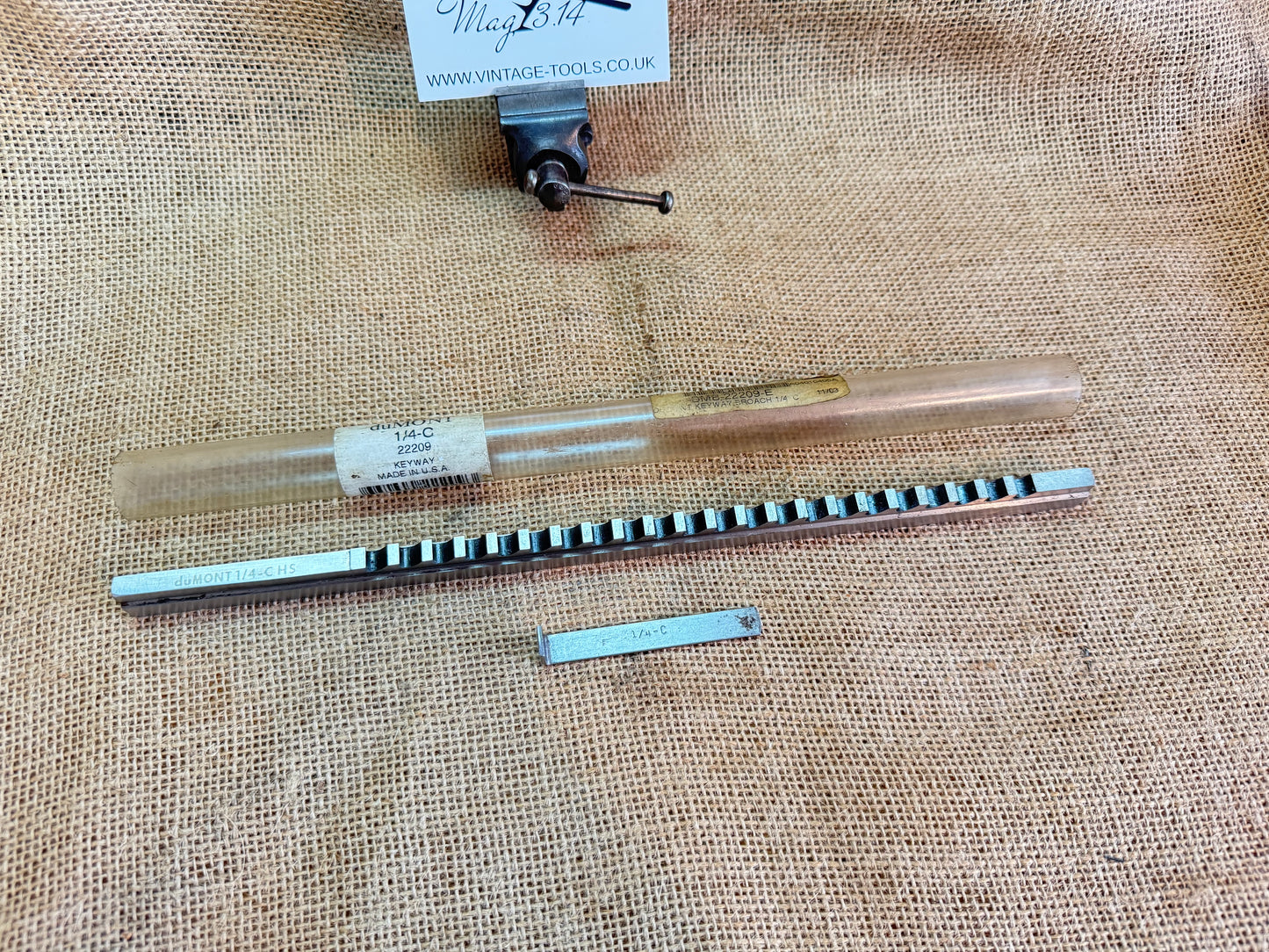 duMont 1/4 C 22209 Keyway Broach