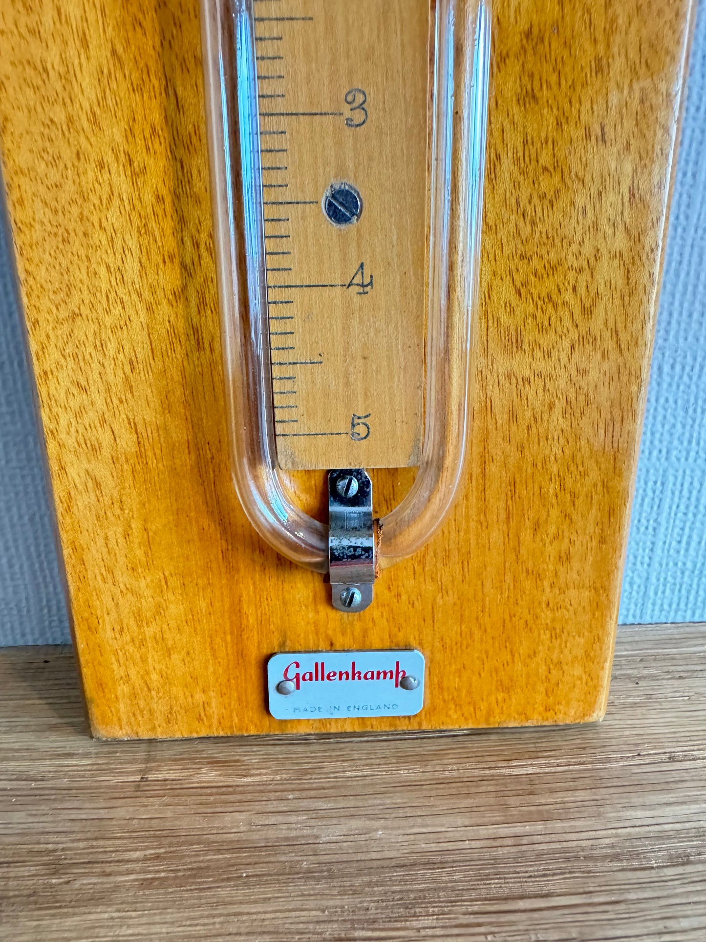 Vintage Gallenkamp U-Tube Manometer