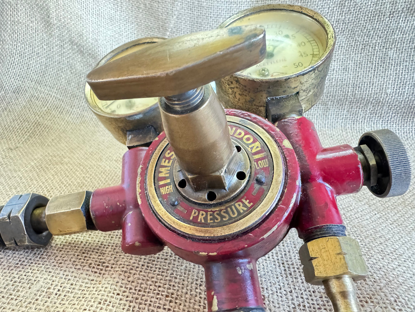 Vintage Tool Shop 
Messer Acetylene Gas Regulator