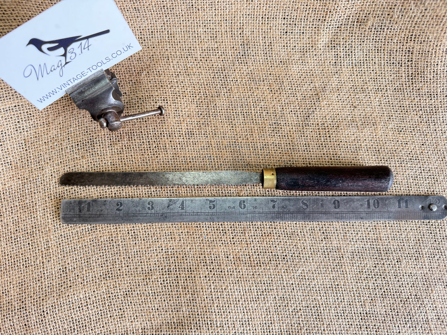 Vintage Rosewood Handle Padsaw