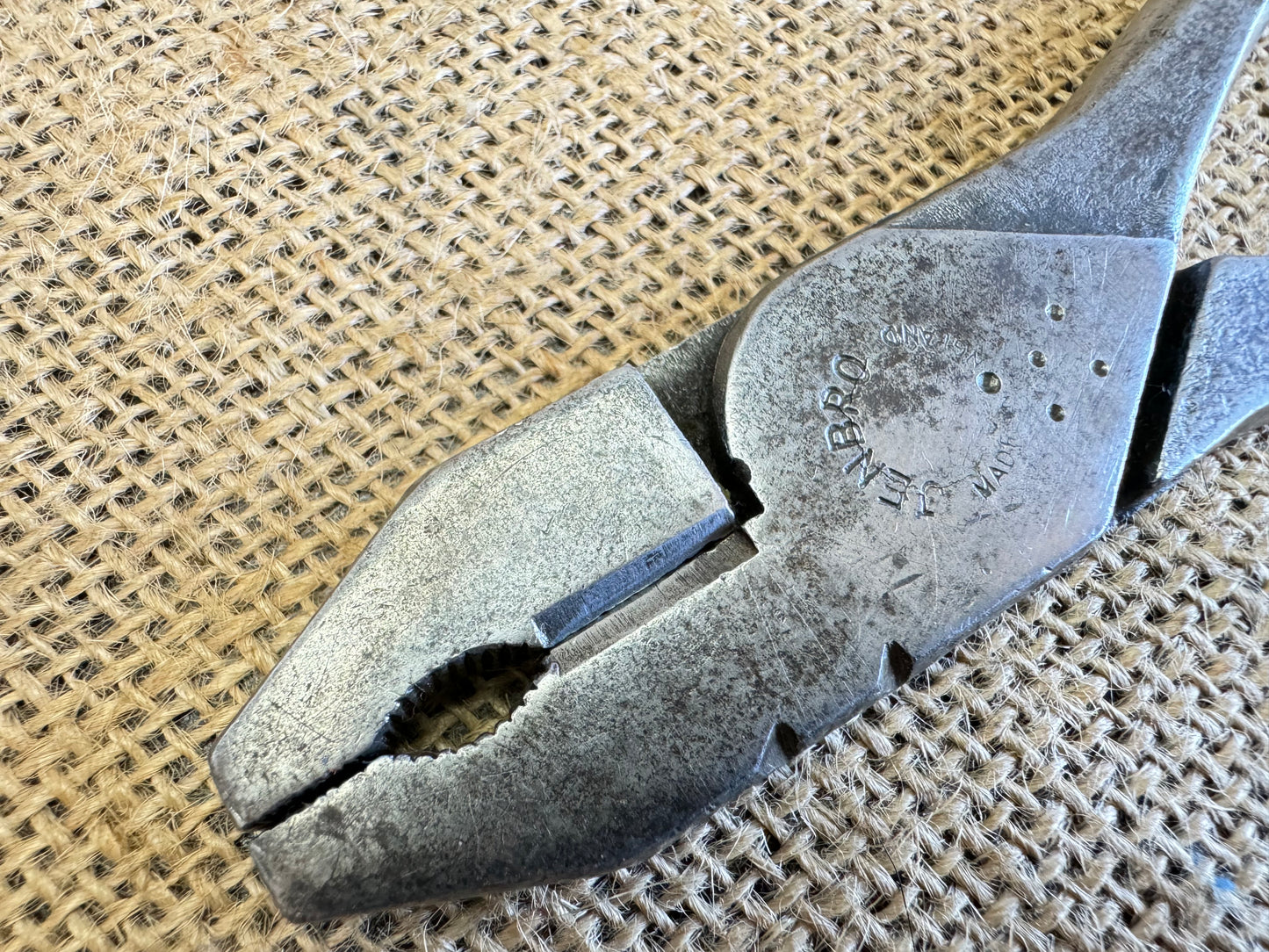 Vintage Jenbro Motorcycle Toolkit Pliers