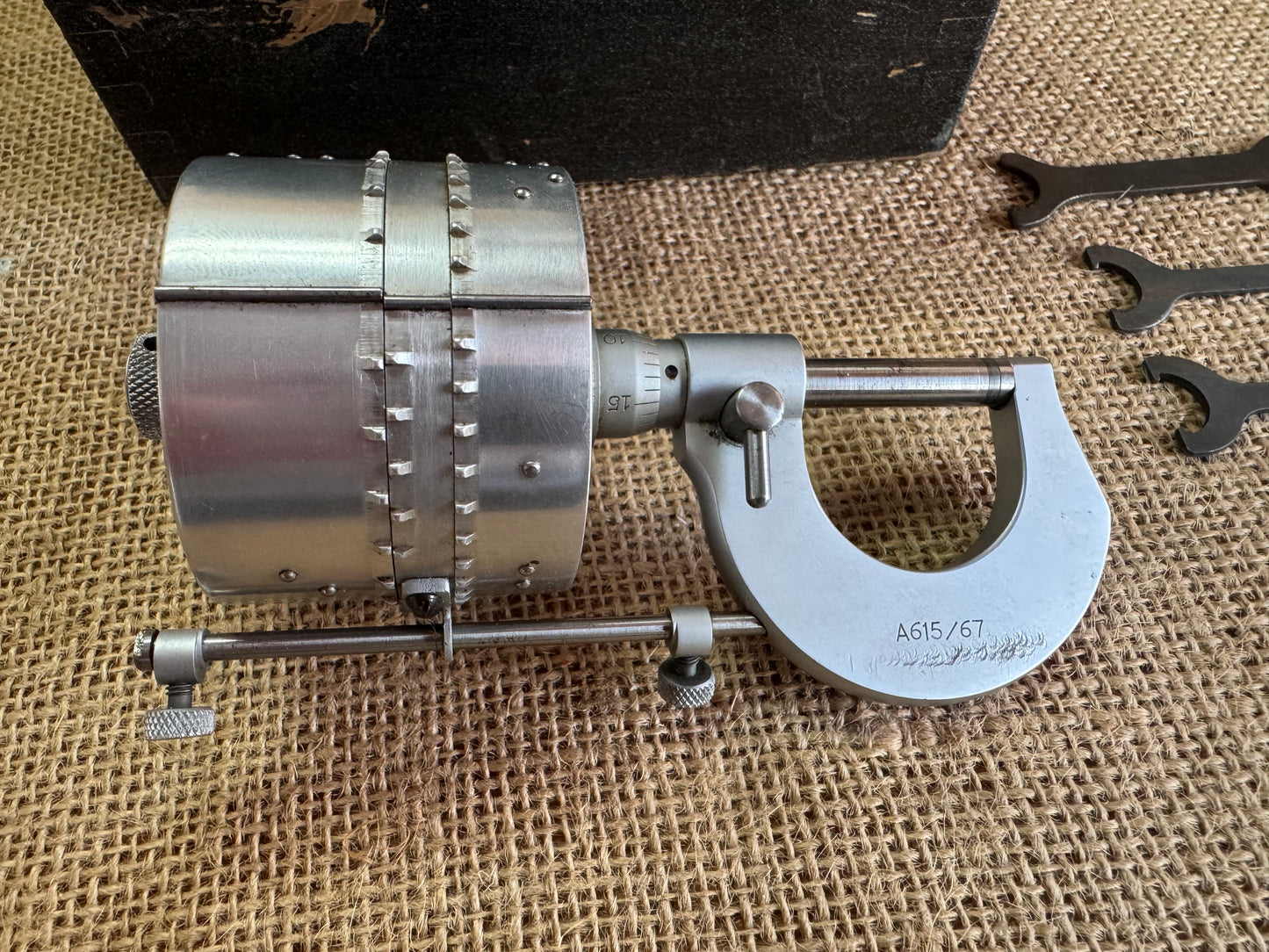 Moore & Wright A615/67 Braille Micrometer