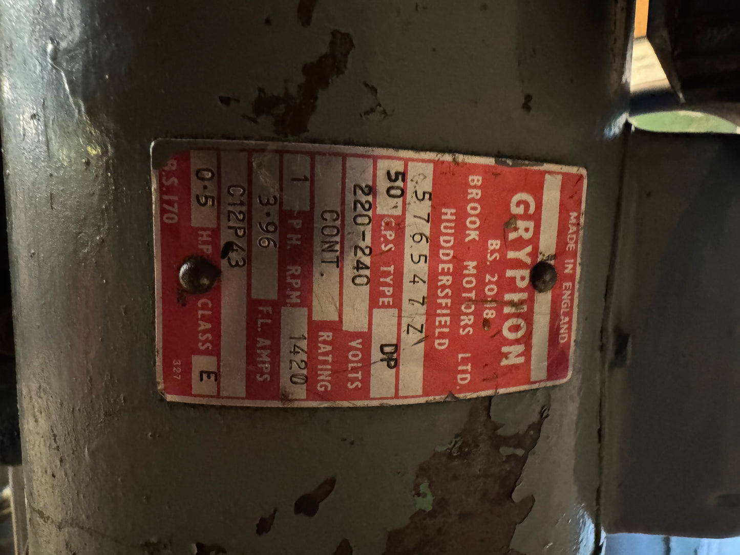 Boxford Union Floor Standing Pillar Drill