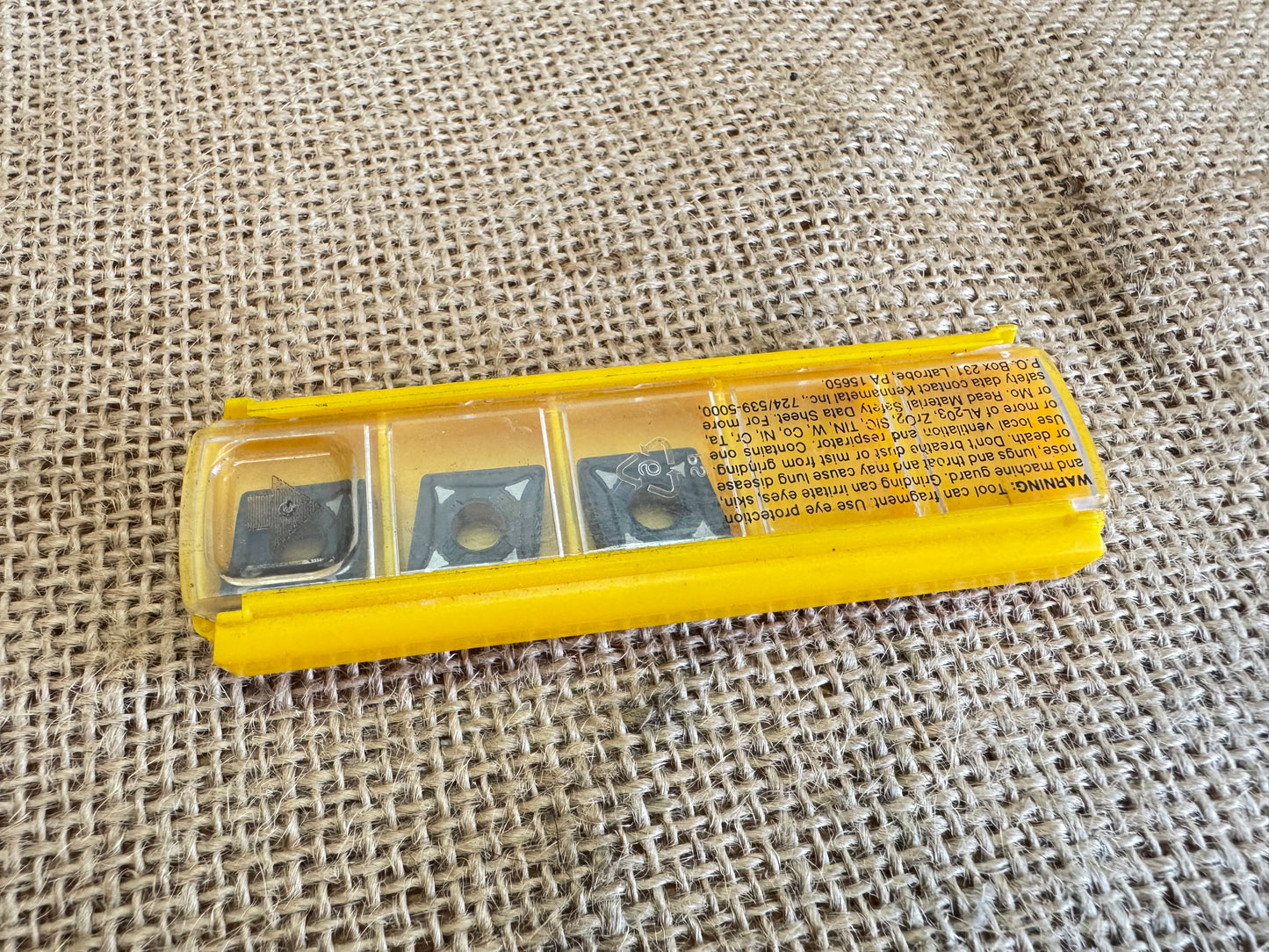 Kennametal CNMG432MN Carbide Inserts x 3