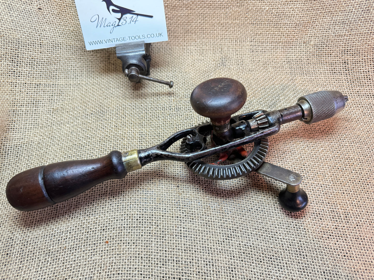 Vintage Millers Falls No 1 Egg Beater Hand Drill
