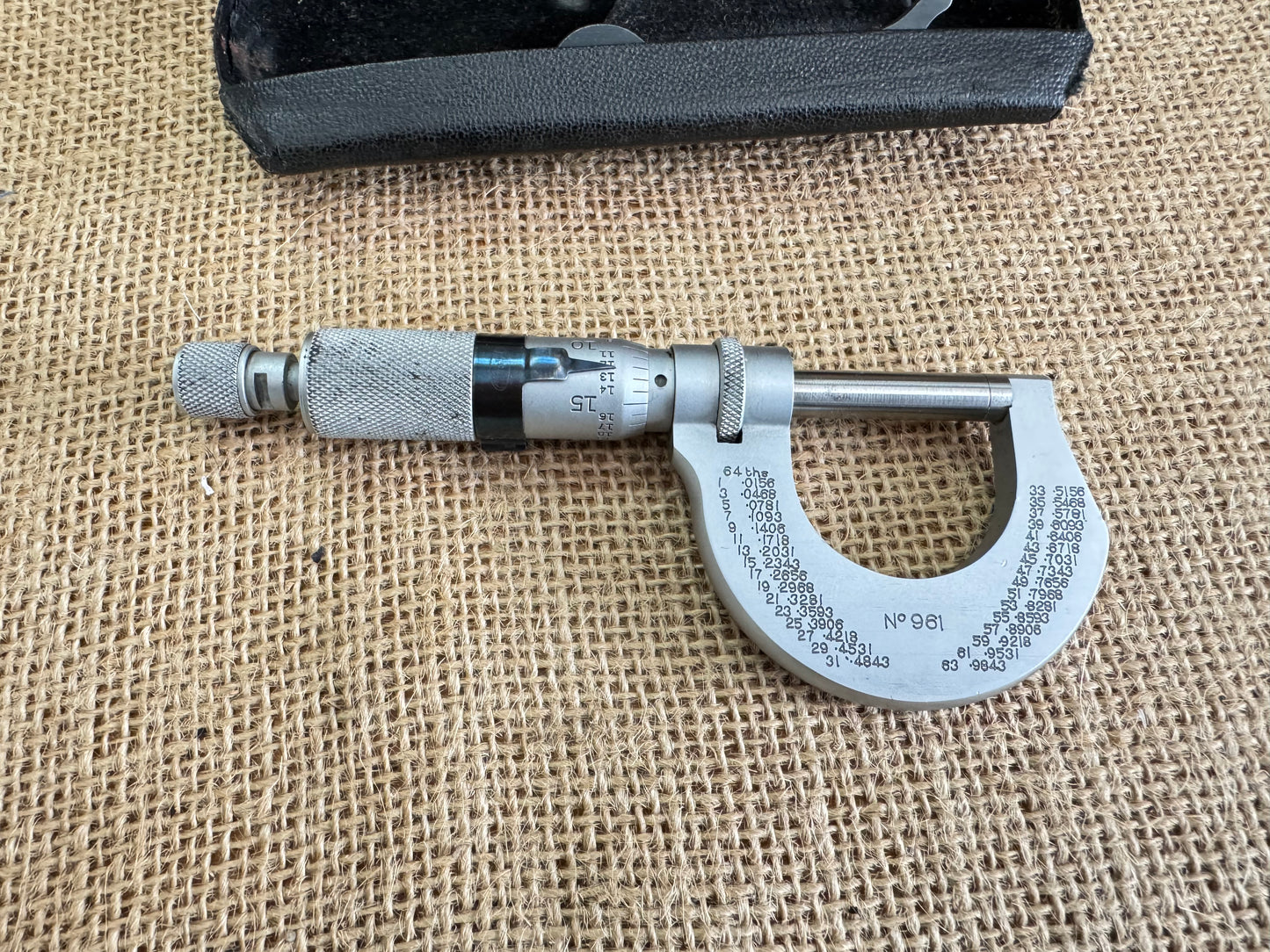 Moore & Wright No 961 0-1” Micrometer