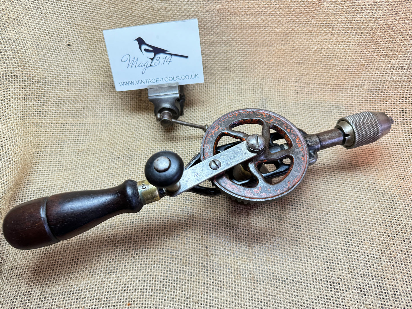 Vintage Millers Falls No 1 Egg Beater Hand Drill