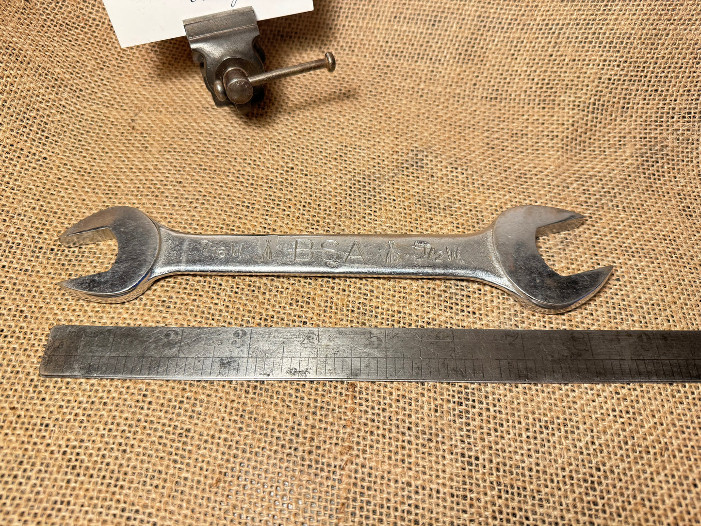 BSA Motorcycles 7/16” & 1/2” Open Combination Spanner