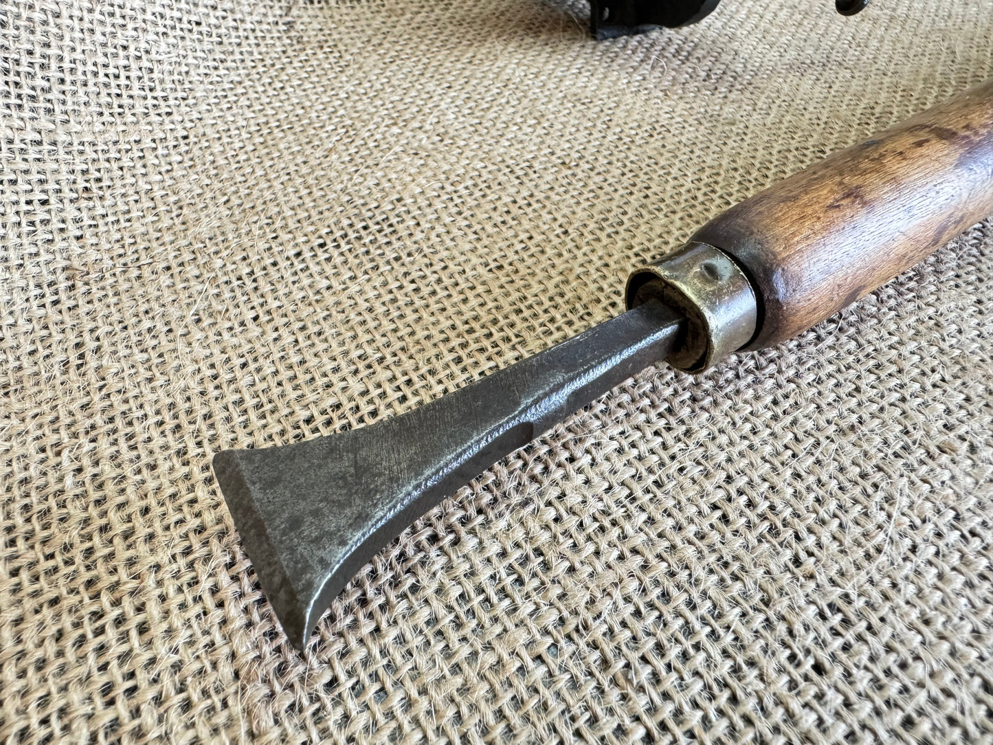 Vintage User Modified Woodturning Chisel