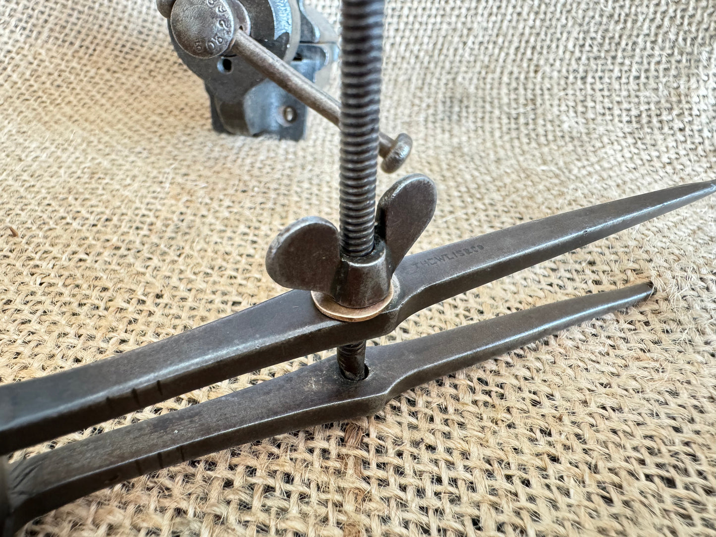 Antique Thewlis & Co Spring Internal Compass Dividers