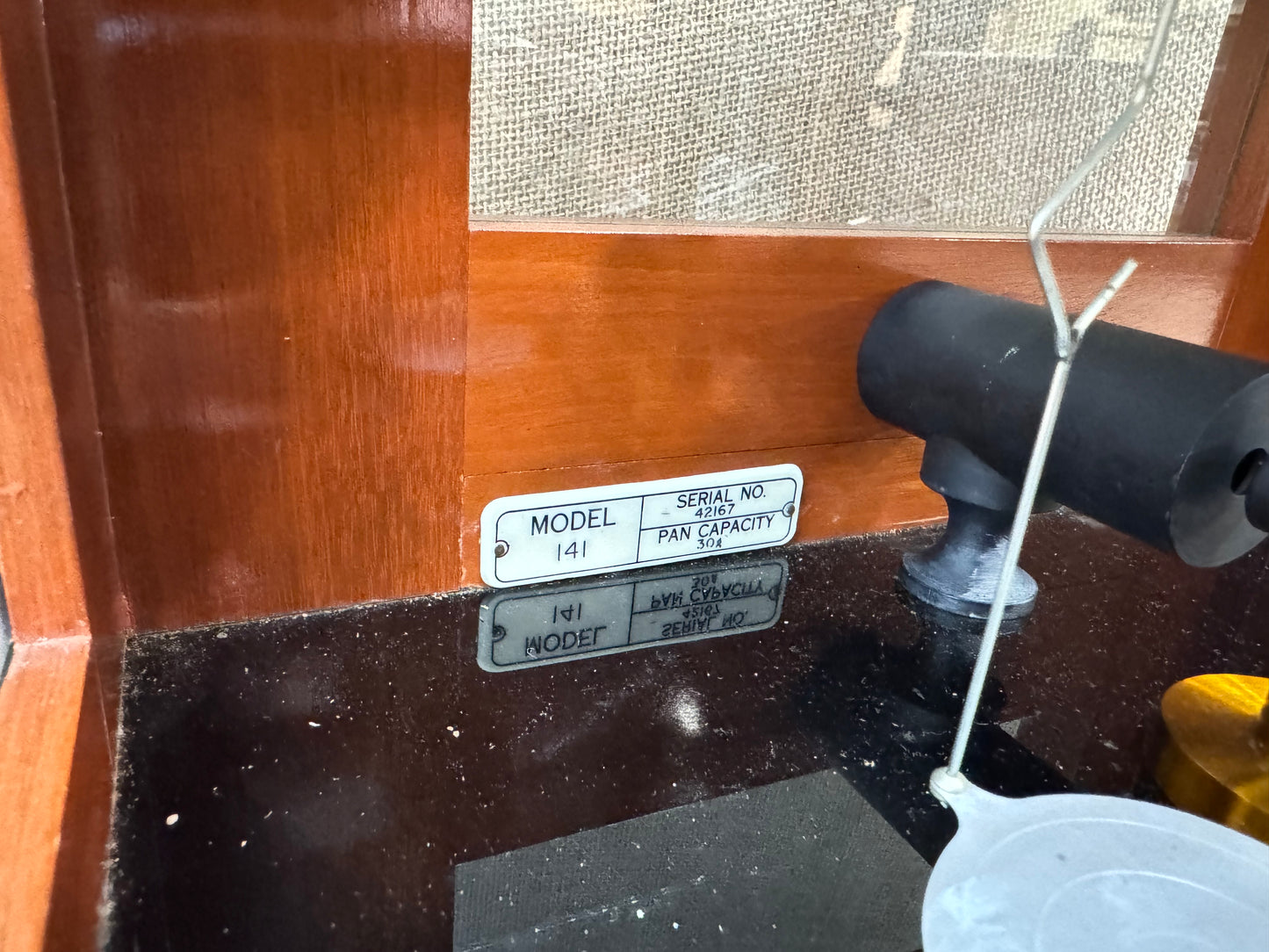 Mid Century Oertling Model 141 Balance Scales