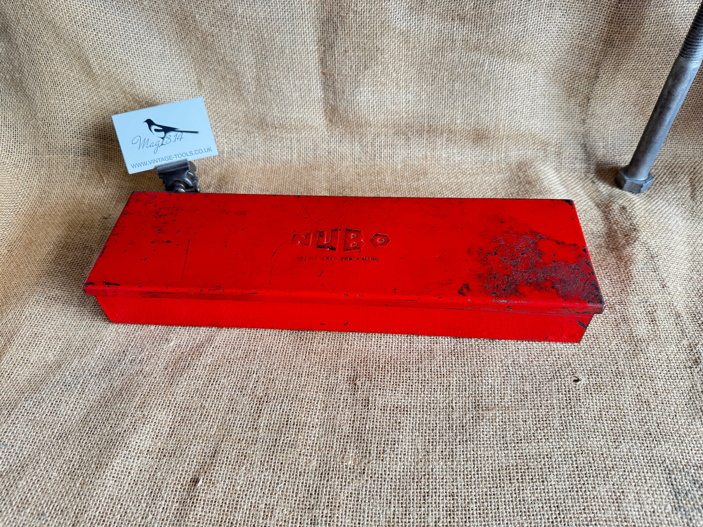 NUBO Red Metal Toolbox