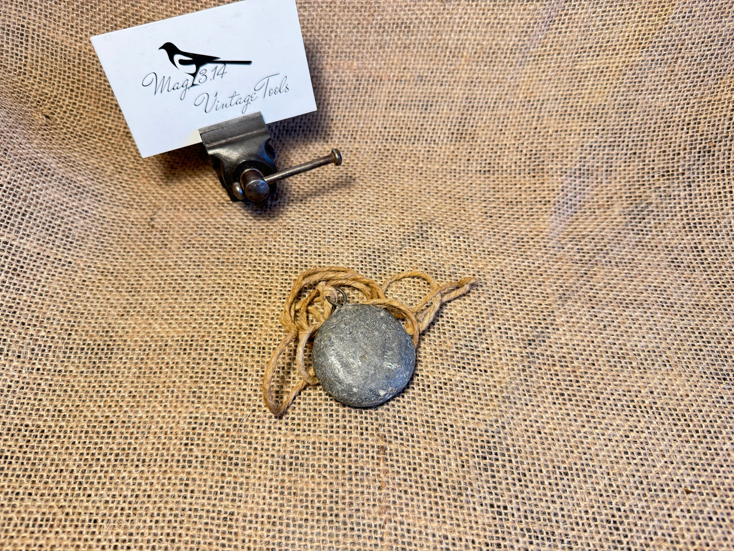 Vintage Lead Plumb Bob 189g