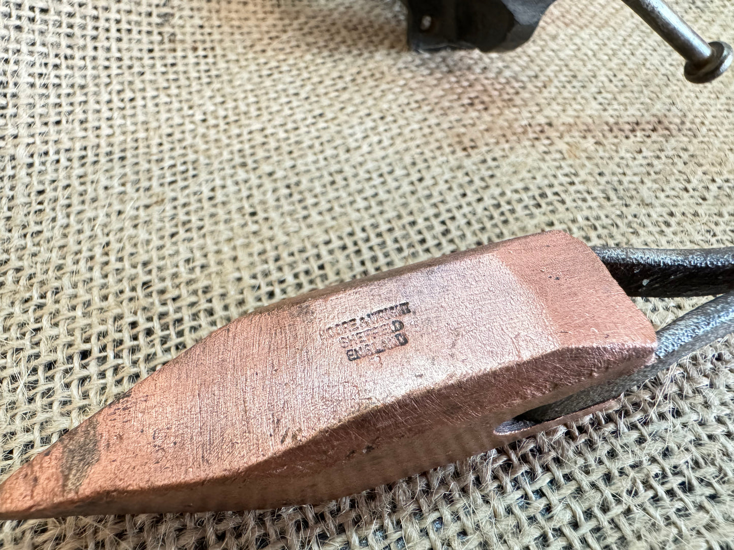 Moore & Wright No 6 Copper Head Soldering / Tinning Iron