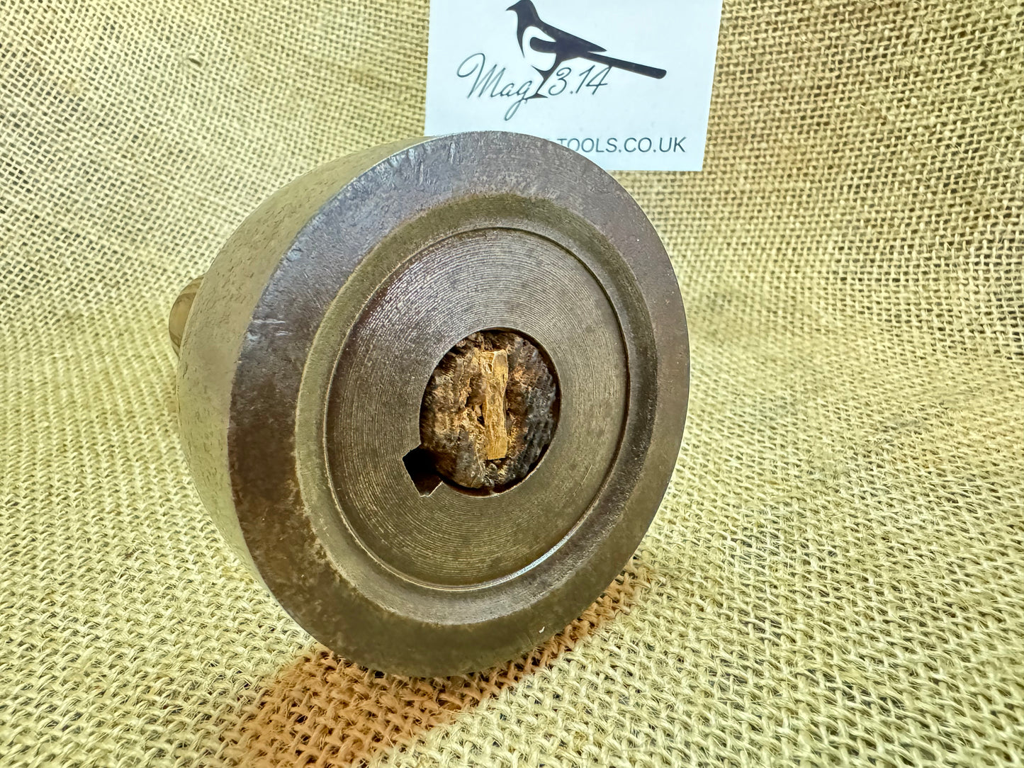 Mystery wooden Handle Vintage Tool Pulley / Roller / Hammer