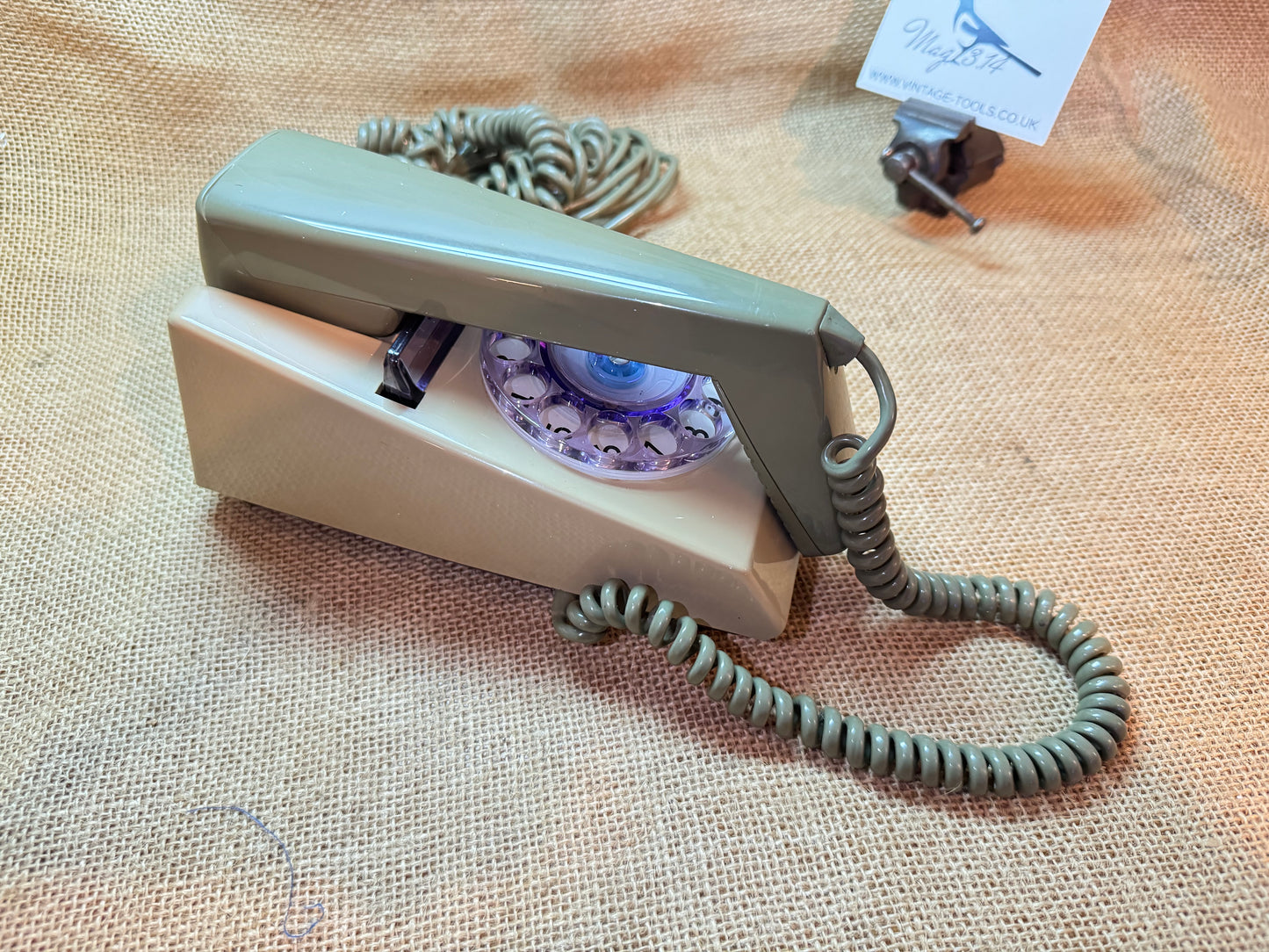 Vintage BT Trimphone 722F Rotary Telephone