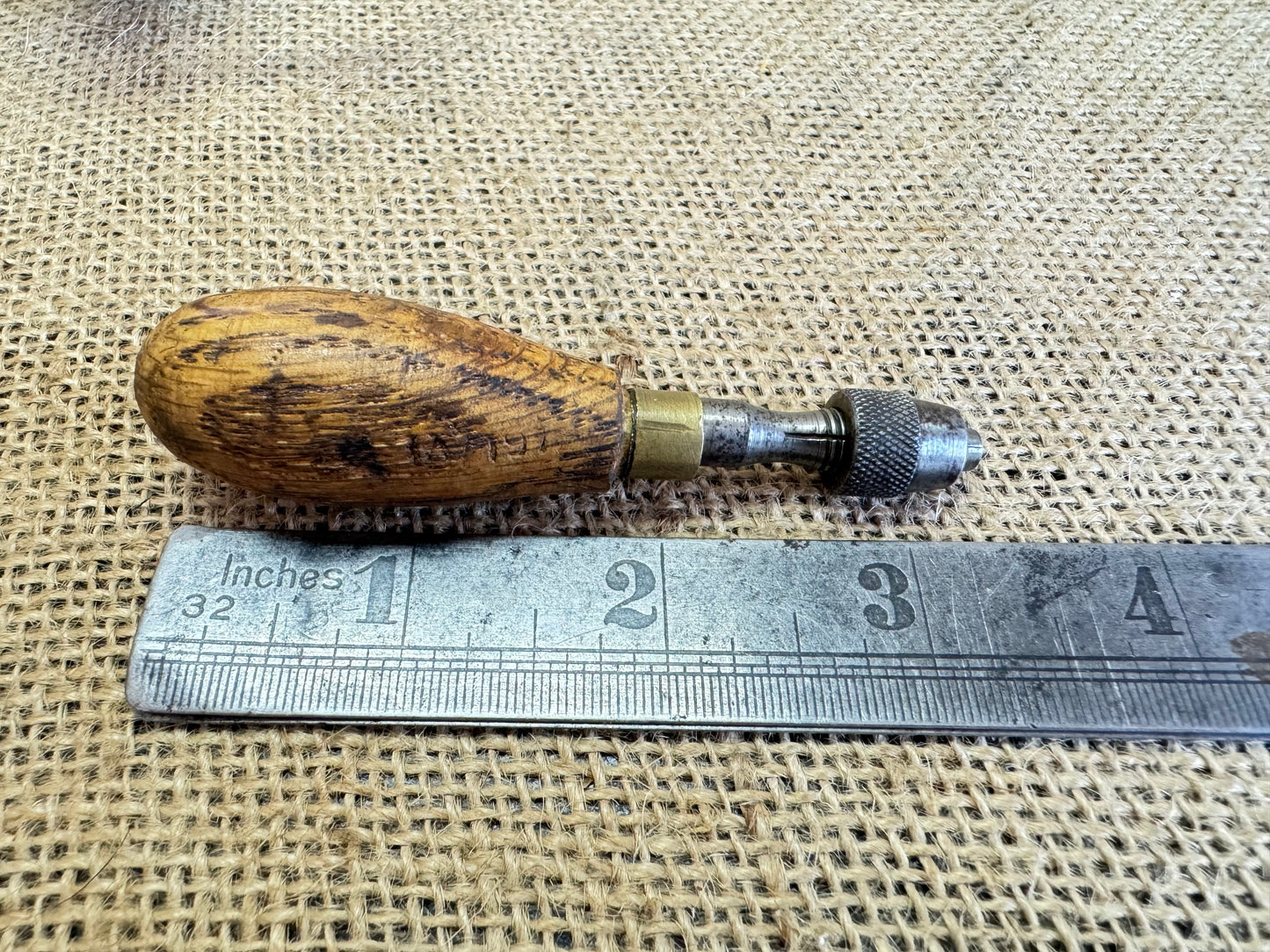 Wooden Handle Jewellers Pin Vice