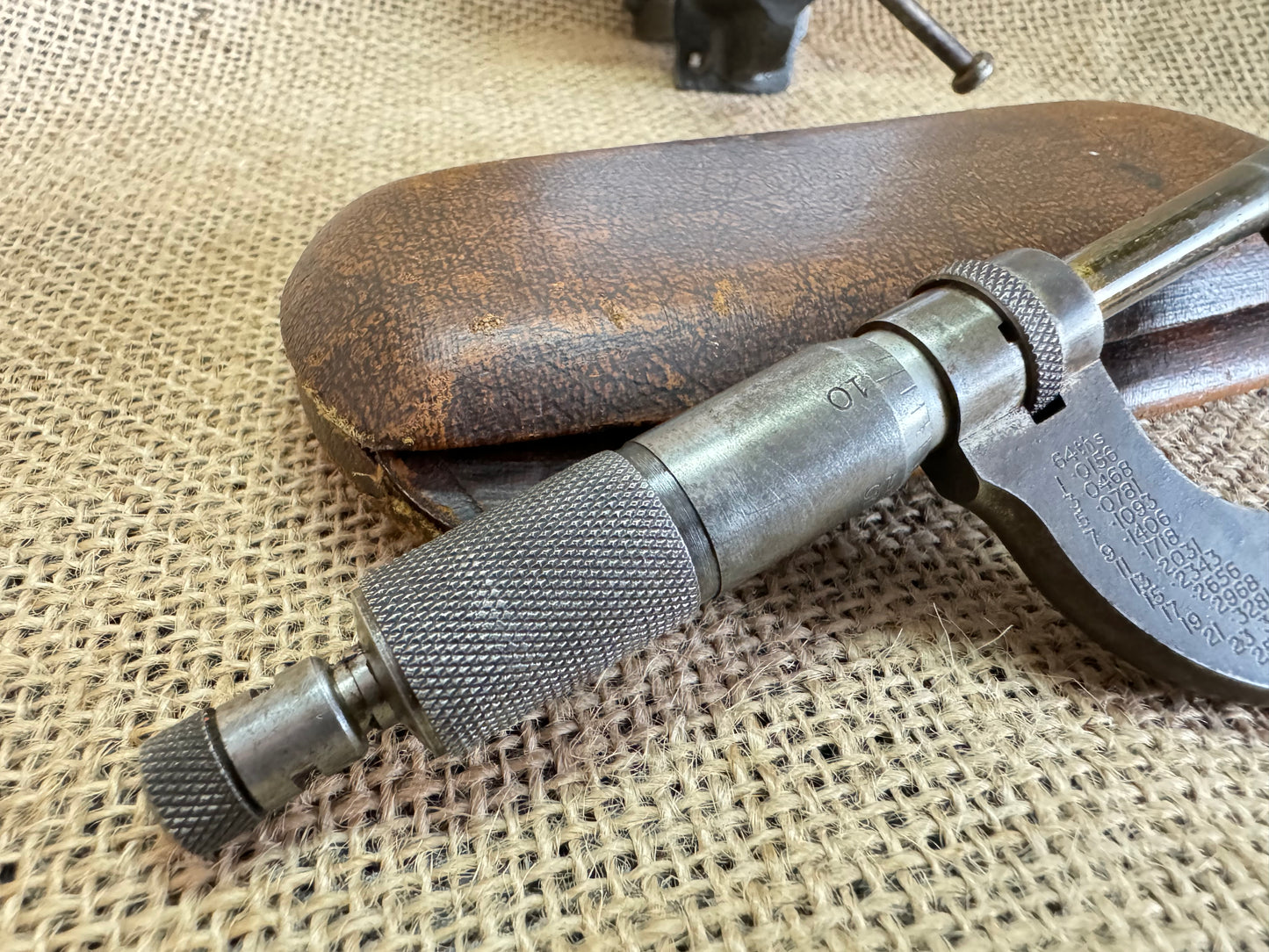 Moore & Wright No 961 Micrometer with original case.