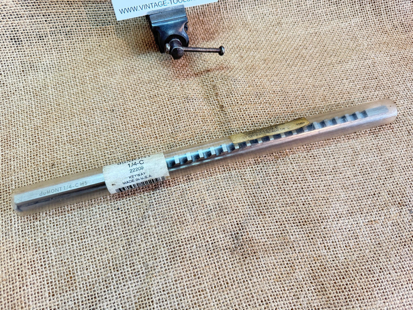 duMont 1/4 C 22209 Keyway Broach