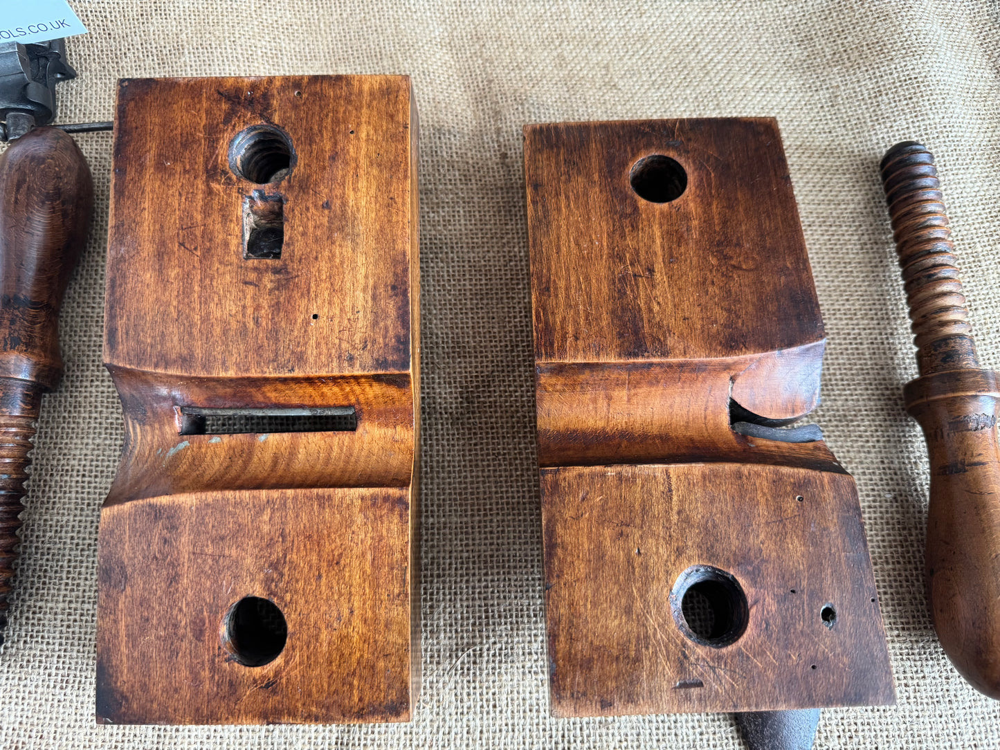 Very Rare Gleave of Manchester Twin Iron Stail Engine / Rounding Plane