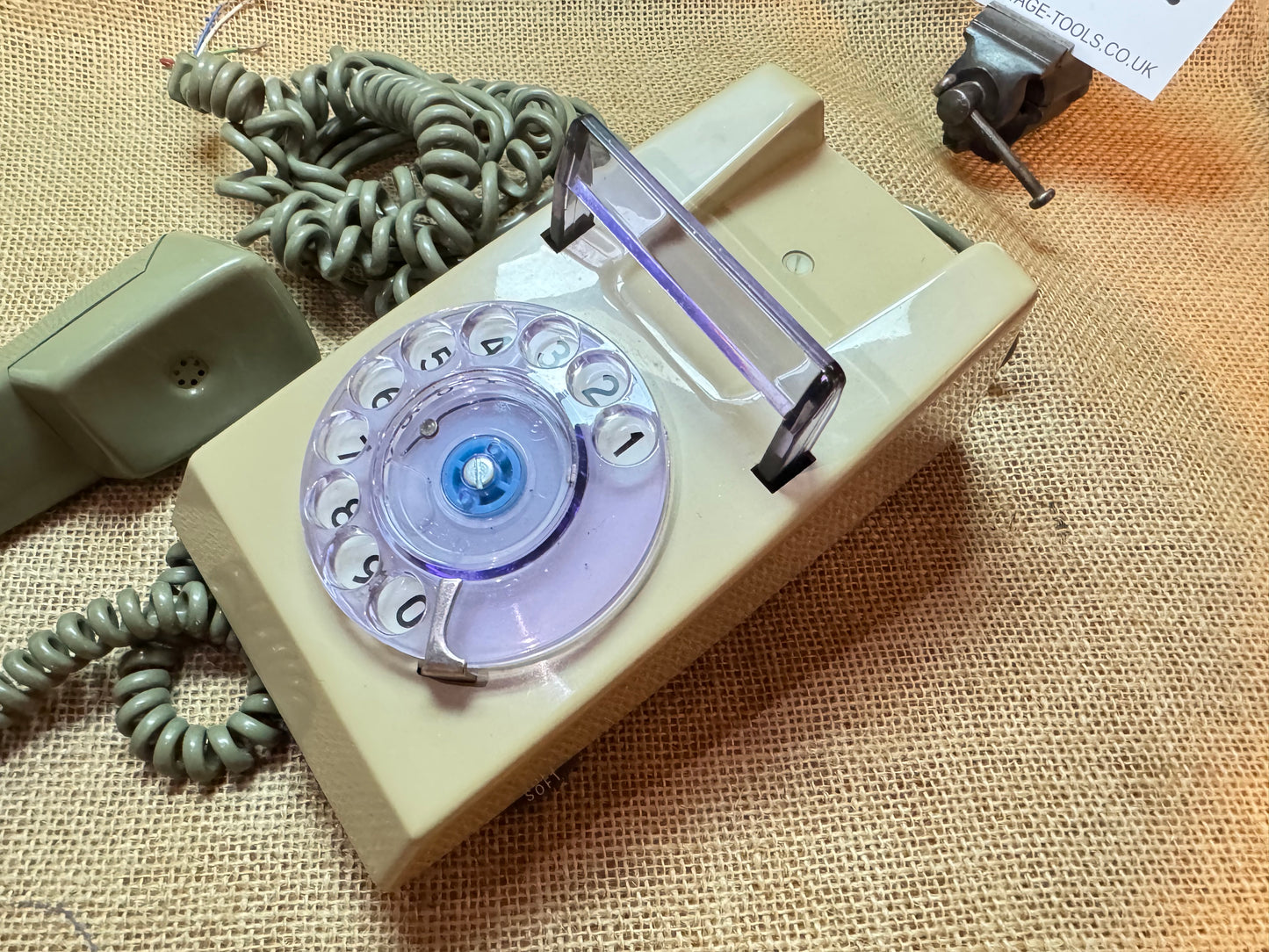Vintage BT Trimphone 722F Rotary Telephone