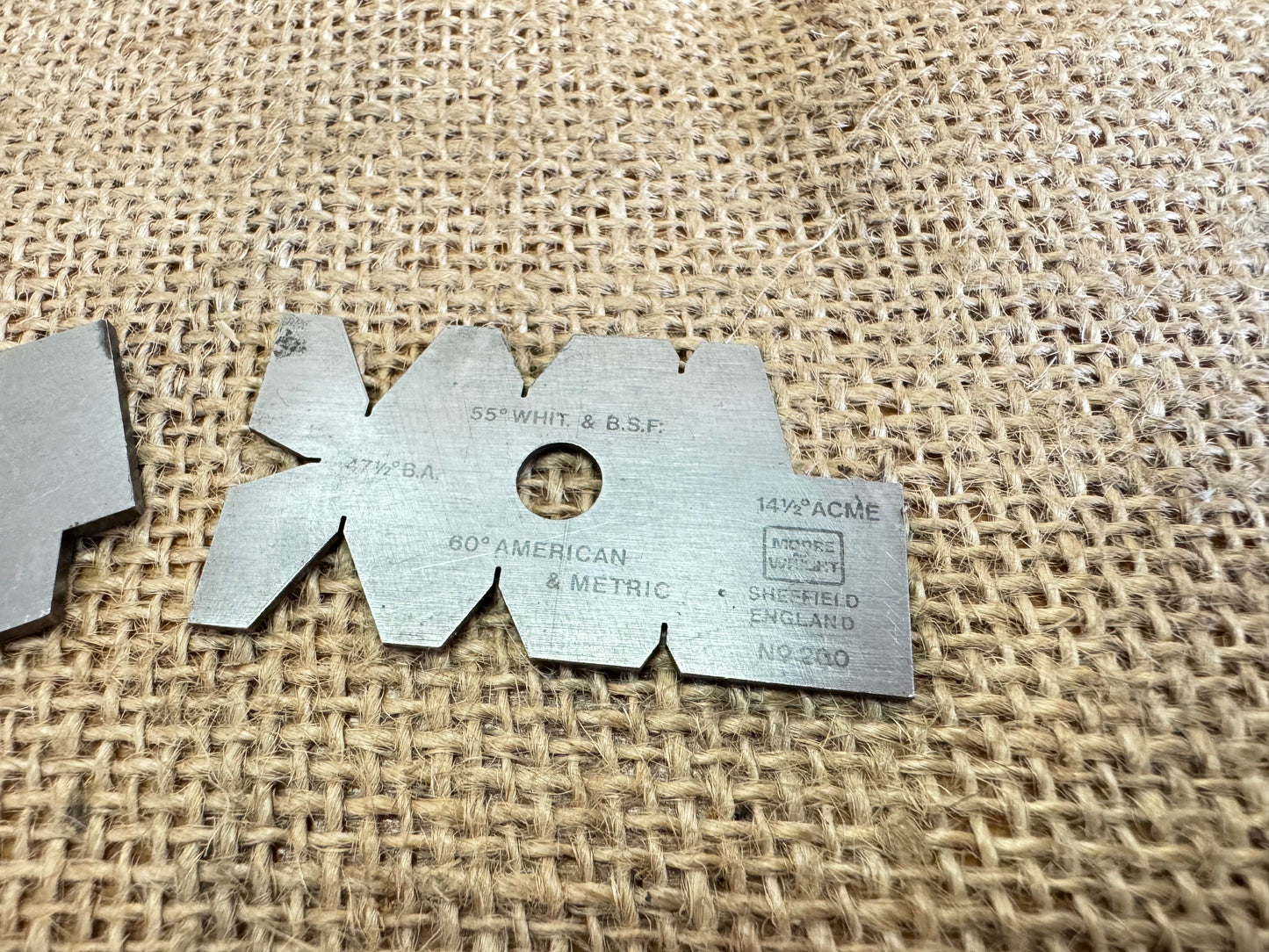 Screw Cutting Gauges Moore & Wright / Draper