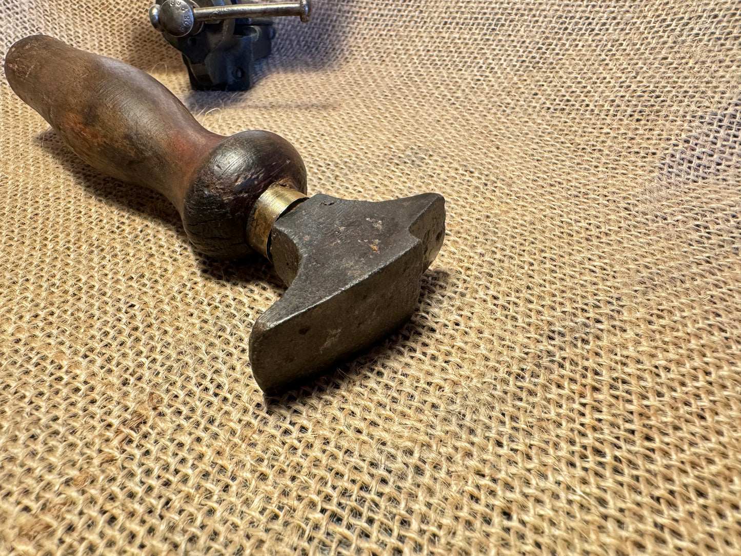 Vintage Leather Workers Smoothing Iron