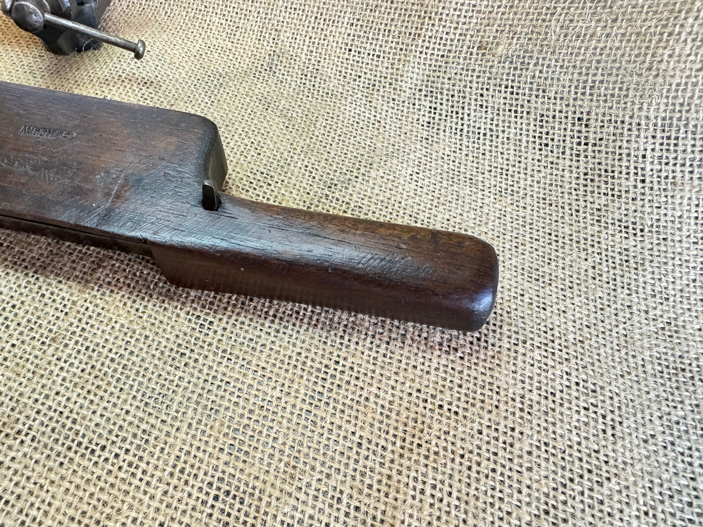 Vintage Wooden Body Spoke Shave 3.5” Iron