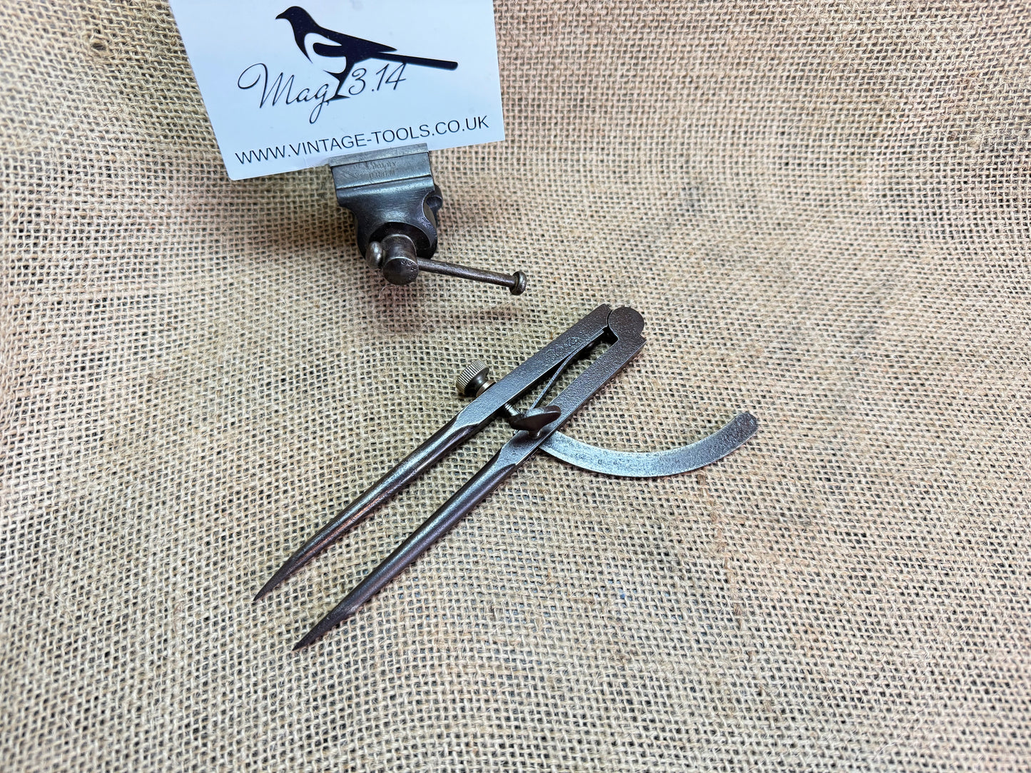 Foreign / Blosta 5 1/2” Engineers Wing Arm Compass Dividers