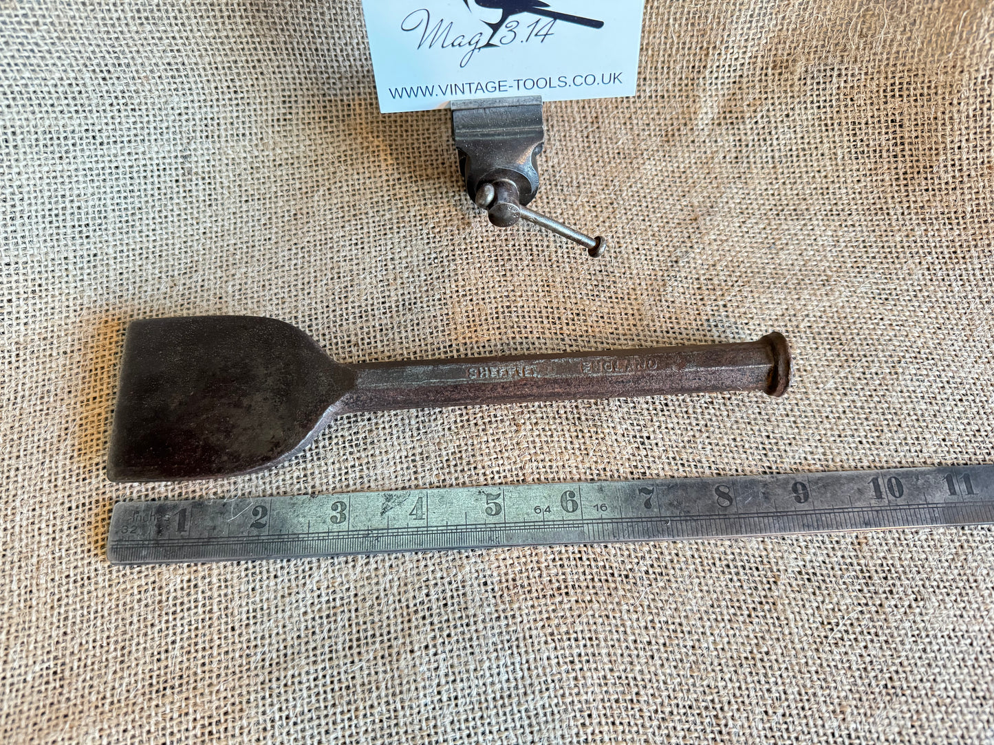 Vintage Footprint 2 1/4” ABS/3066 Masonry Bolster Chisel