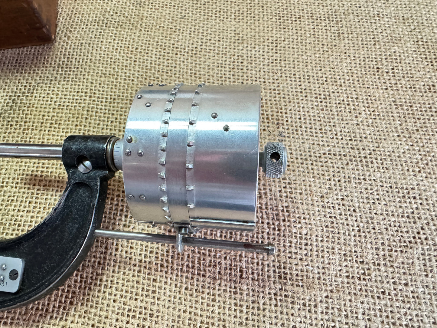 Moore & Wright 1” - 2” Braille Micrometer