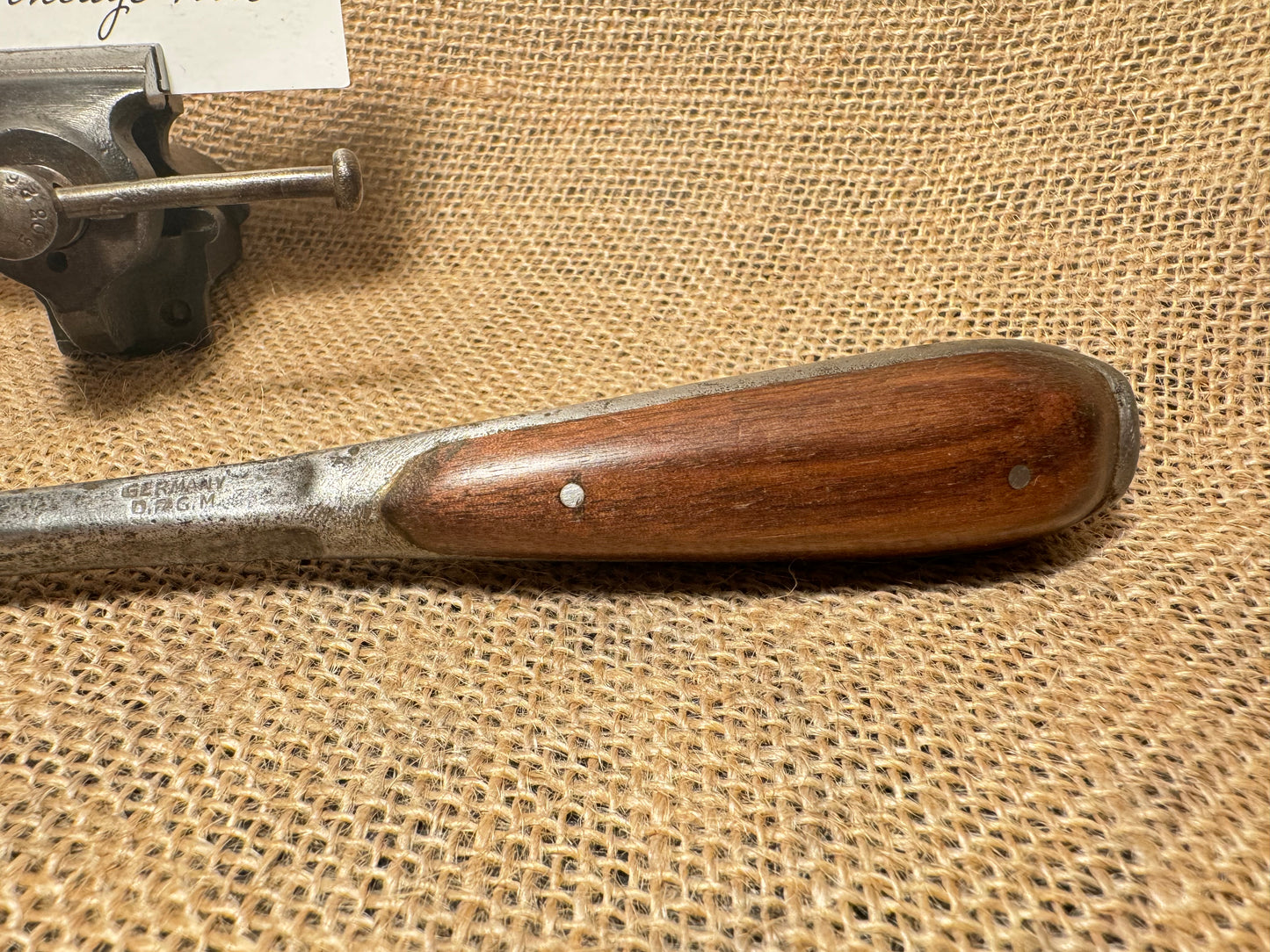 DRGM Germany 9” Perfect Pattern Handle Screwdriver