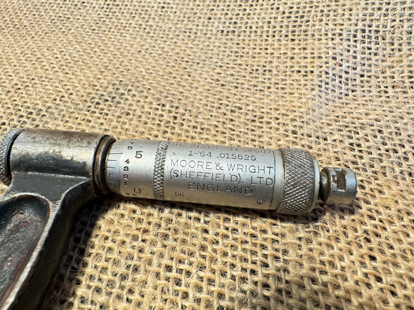 Moore & Wright No 966 3” - 4” Micrometer