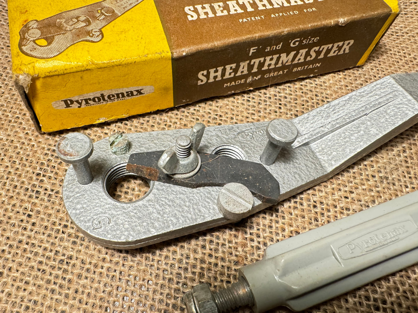 Vintage Pyrotenax F and G Sheathmaster cable stripper