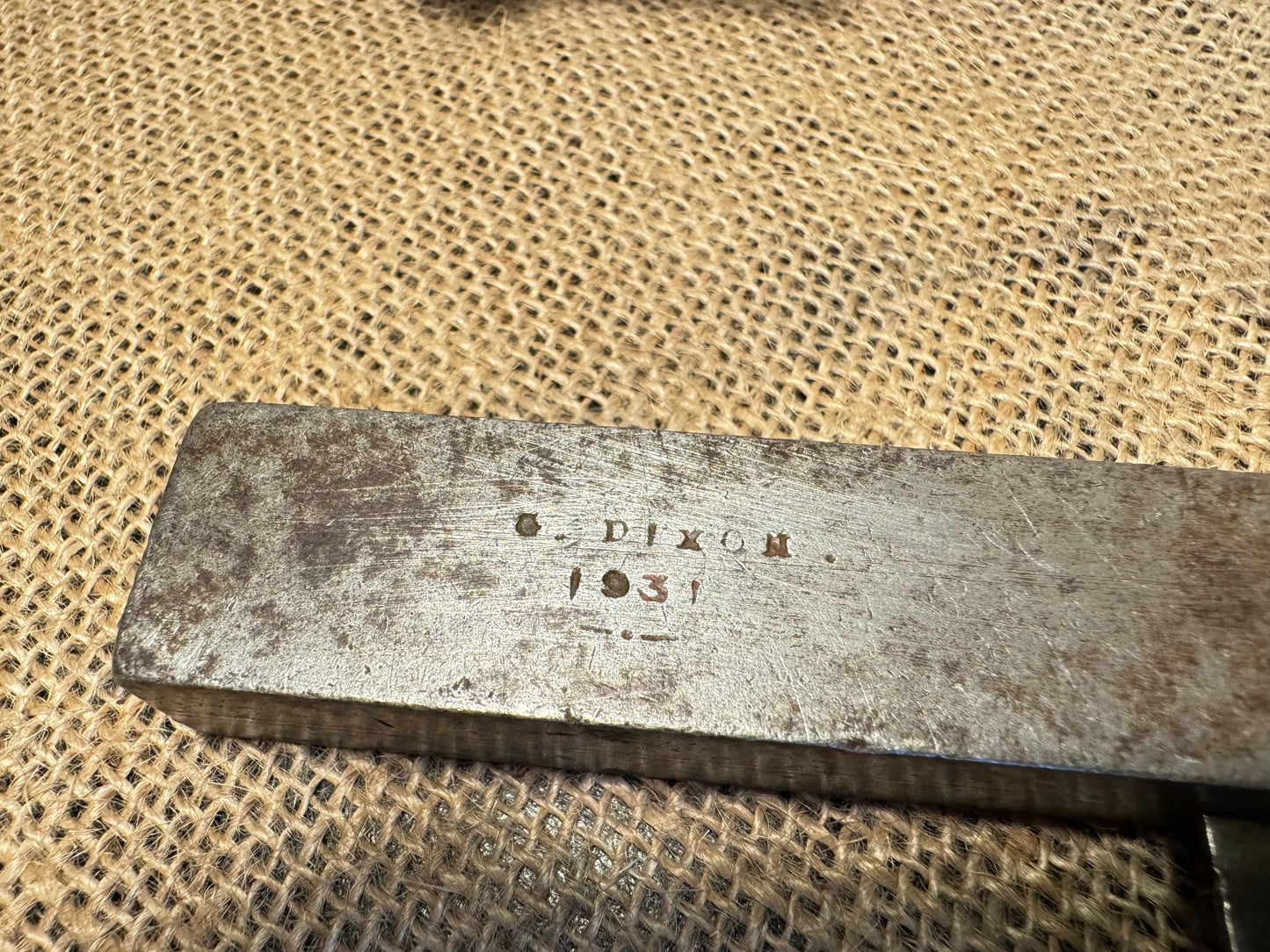 Vintage G Dixon 6.5” Engineers Square 1931