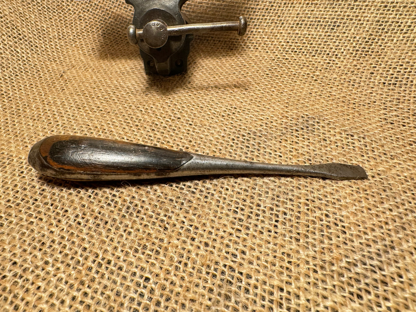 5” Vintage Perfect Pattern Handle Screwdriver / Turnscrew