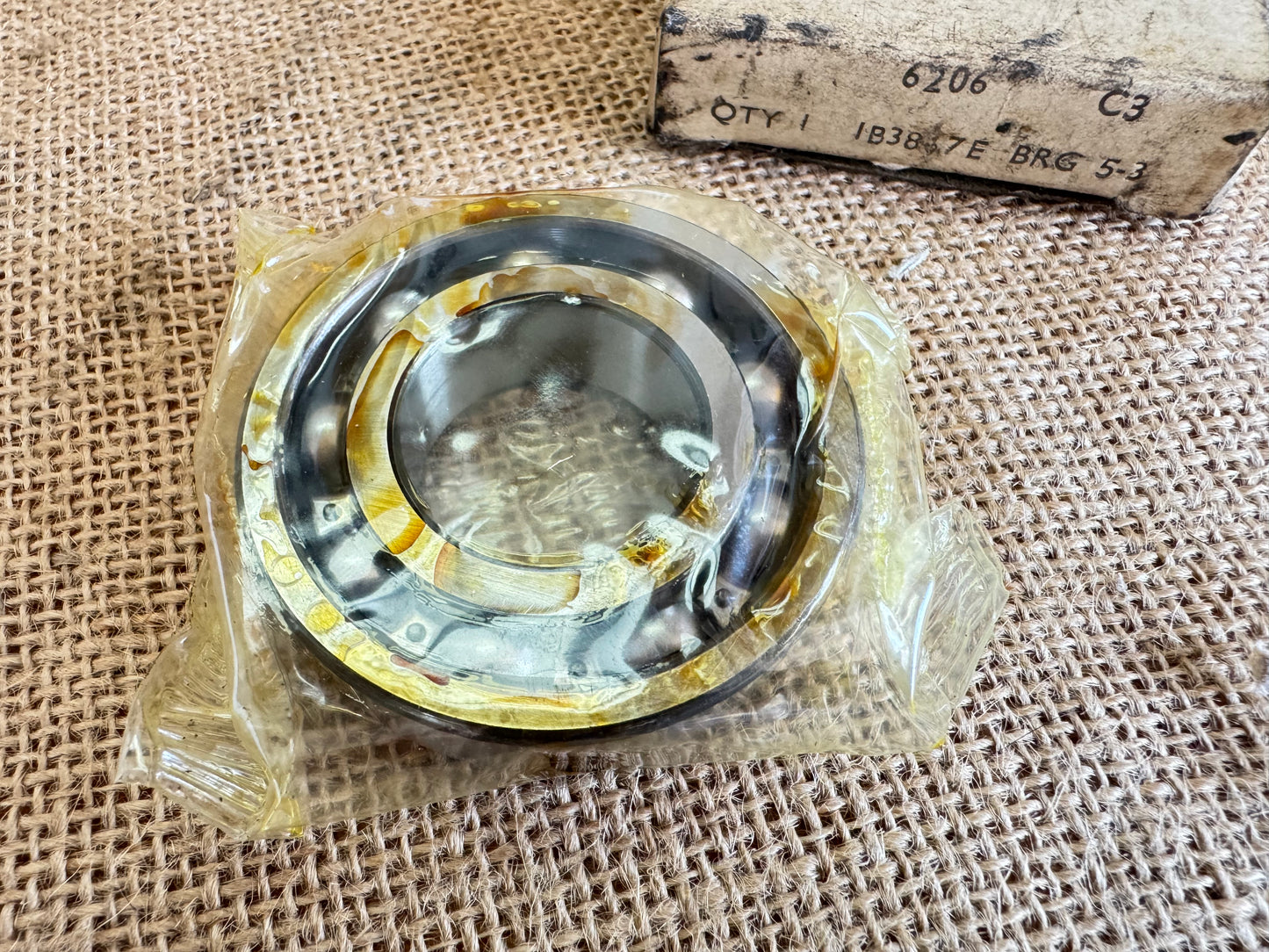 SKF 6206/C3 Single Row Deep Groove Ball Bearing