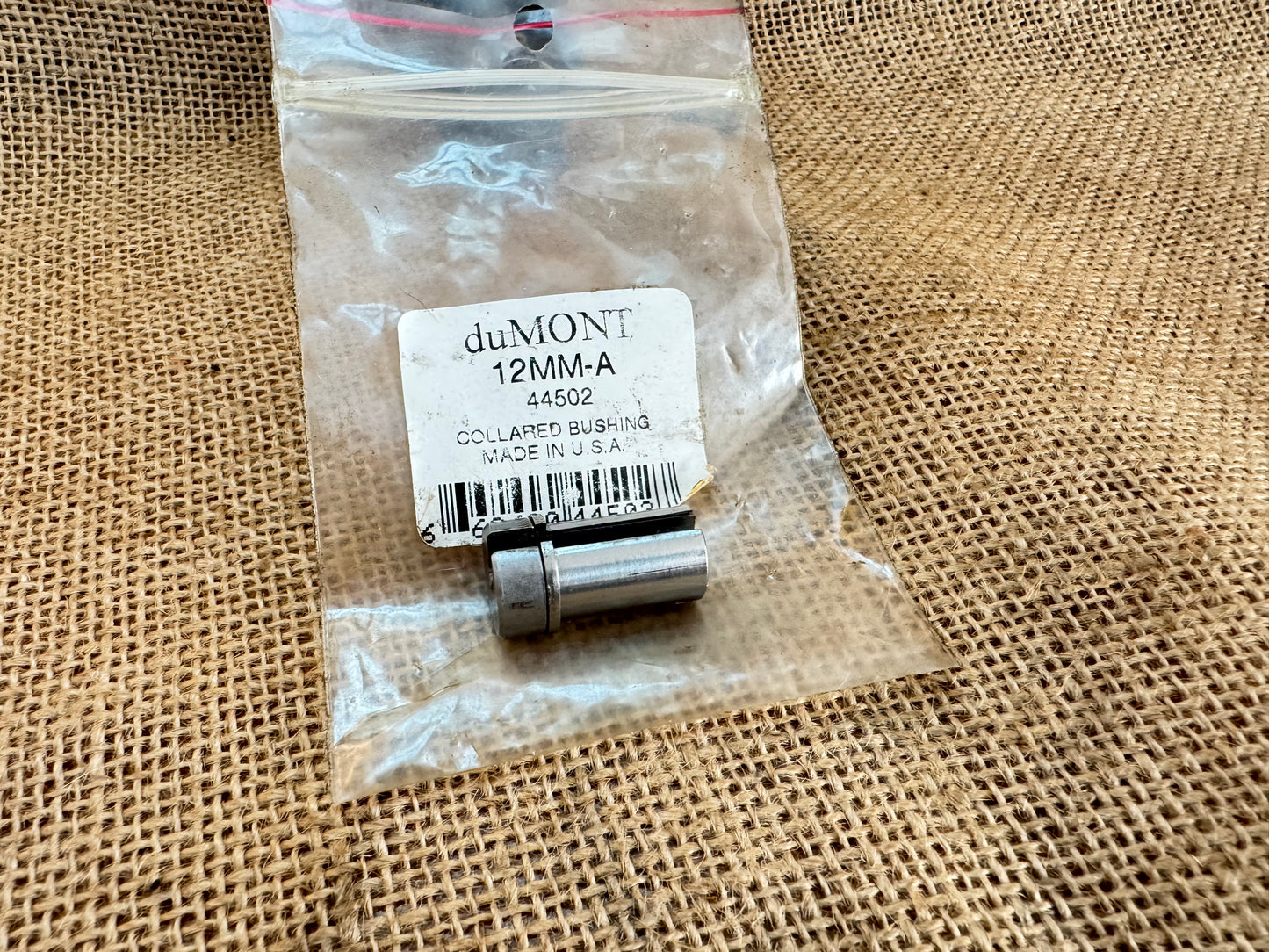 duMont Size A 12mm Keyway Collared Bushing