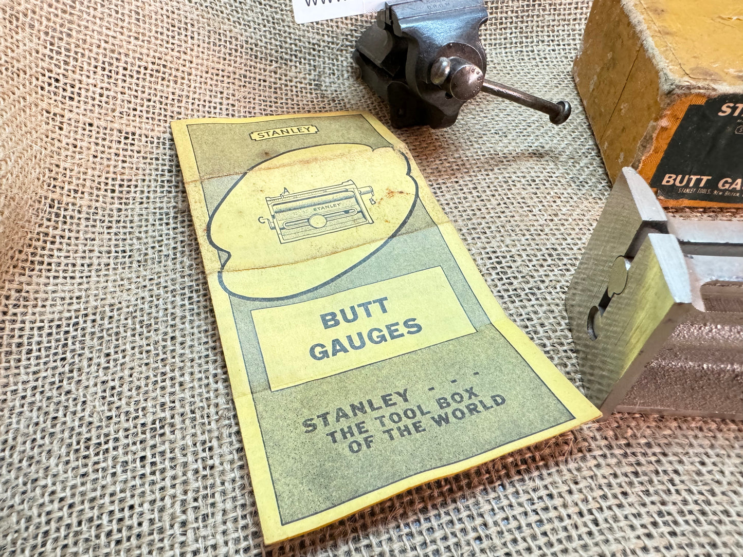 Stanley No 95 Butt Gauge with Original Box & Instructions