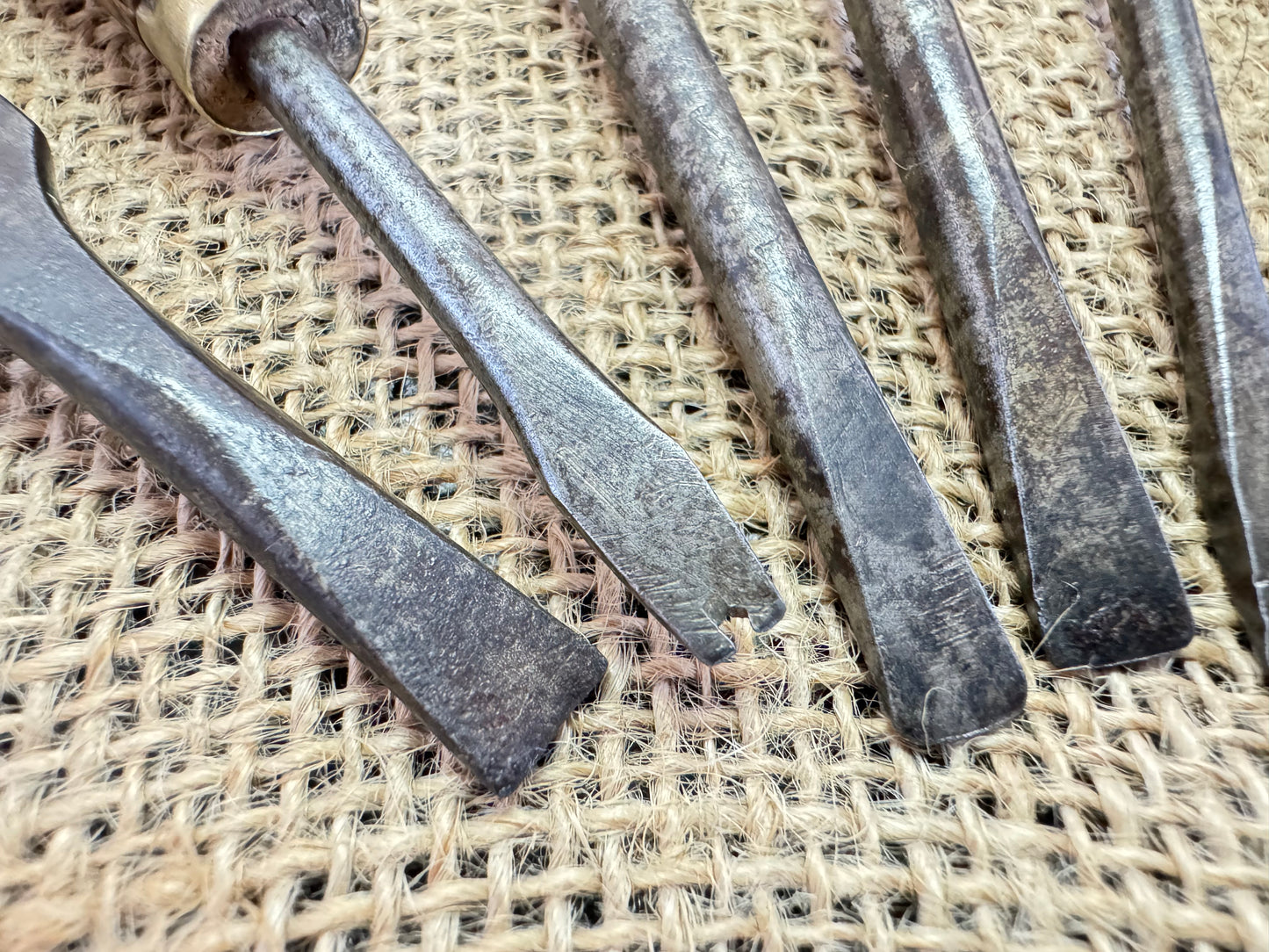 Selection of 10 Vintage Screwdrivers / Turnscrews Marples, Foreign etc