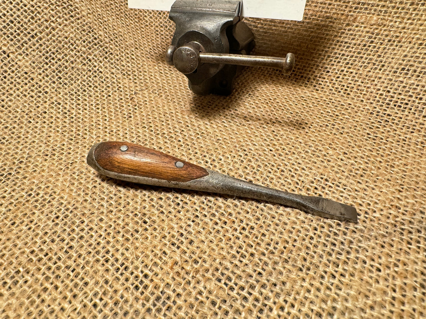 4” Vintage Perfect Pattern Handle Screwdriver / Turnscrew