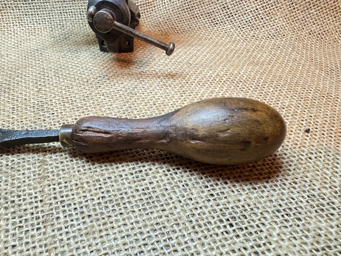 Wooden Handle Hook Knife for Hollowing and Spoon Carving