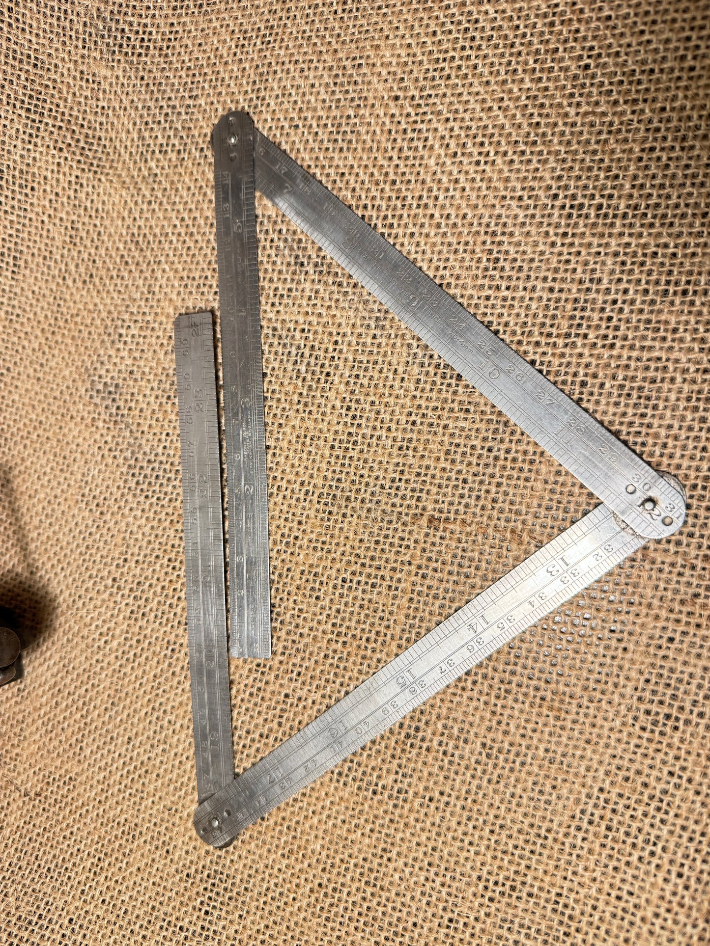 J Rabone No 277r Rustless 2ft Folding Rule - Capstan & Ward Turret Lathes