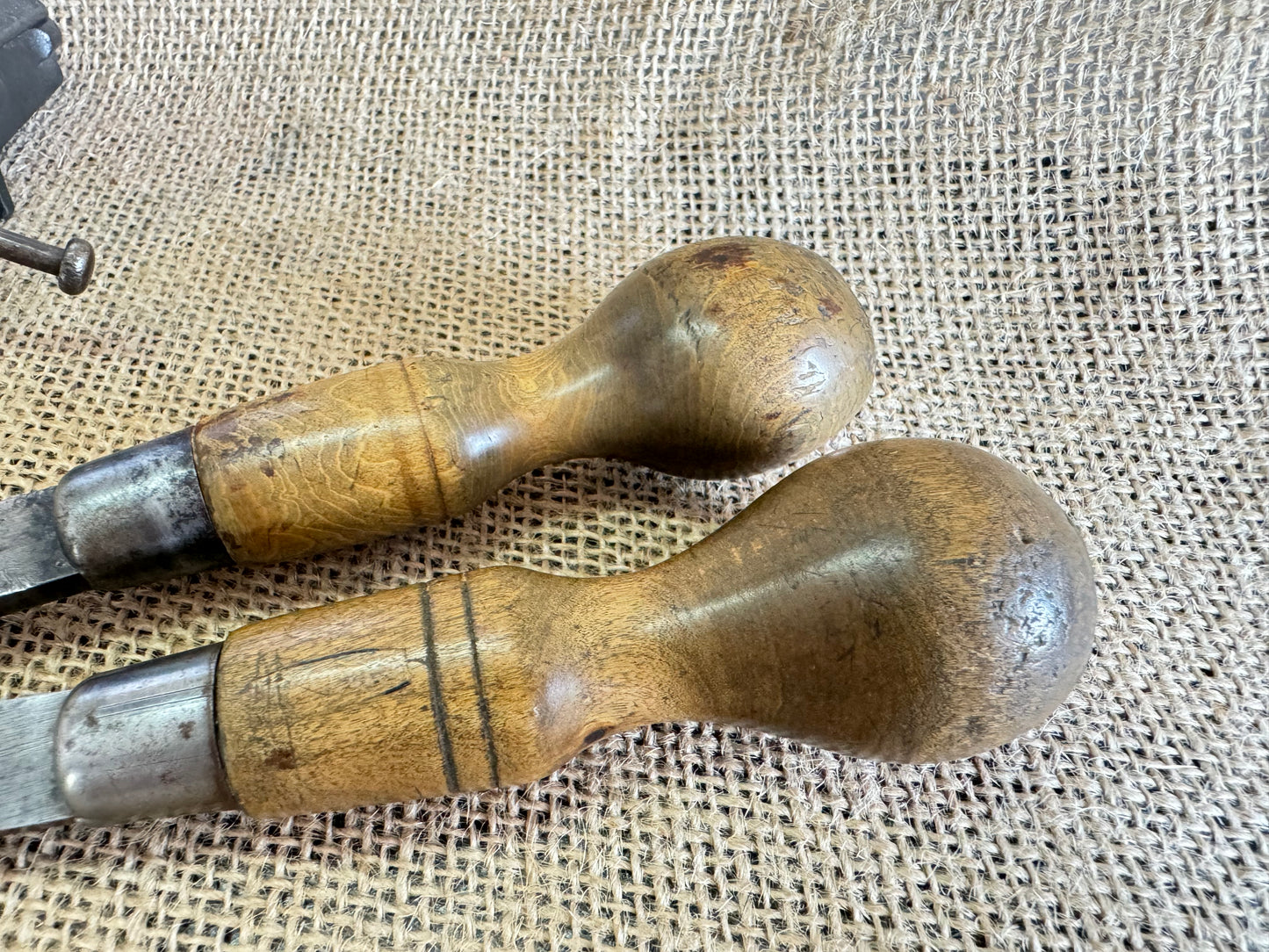 Pair of Vintage WM Marples Shamrock Skidproof Flat Head Screwdrivers
