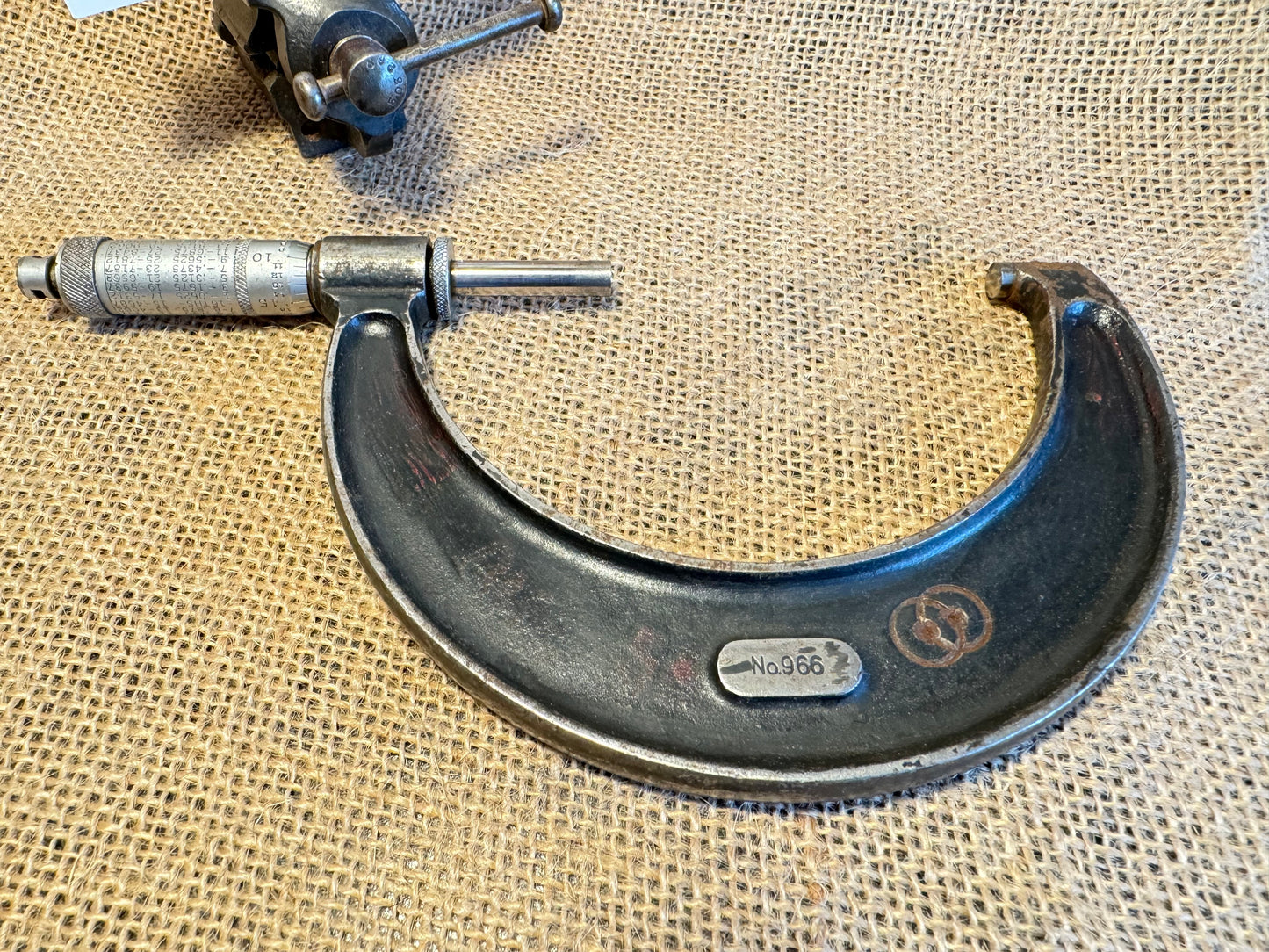 Moore & Wright No 966 3” - 4” Micrometer